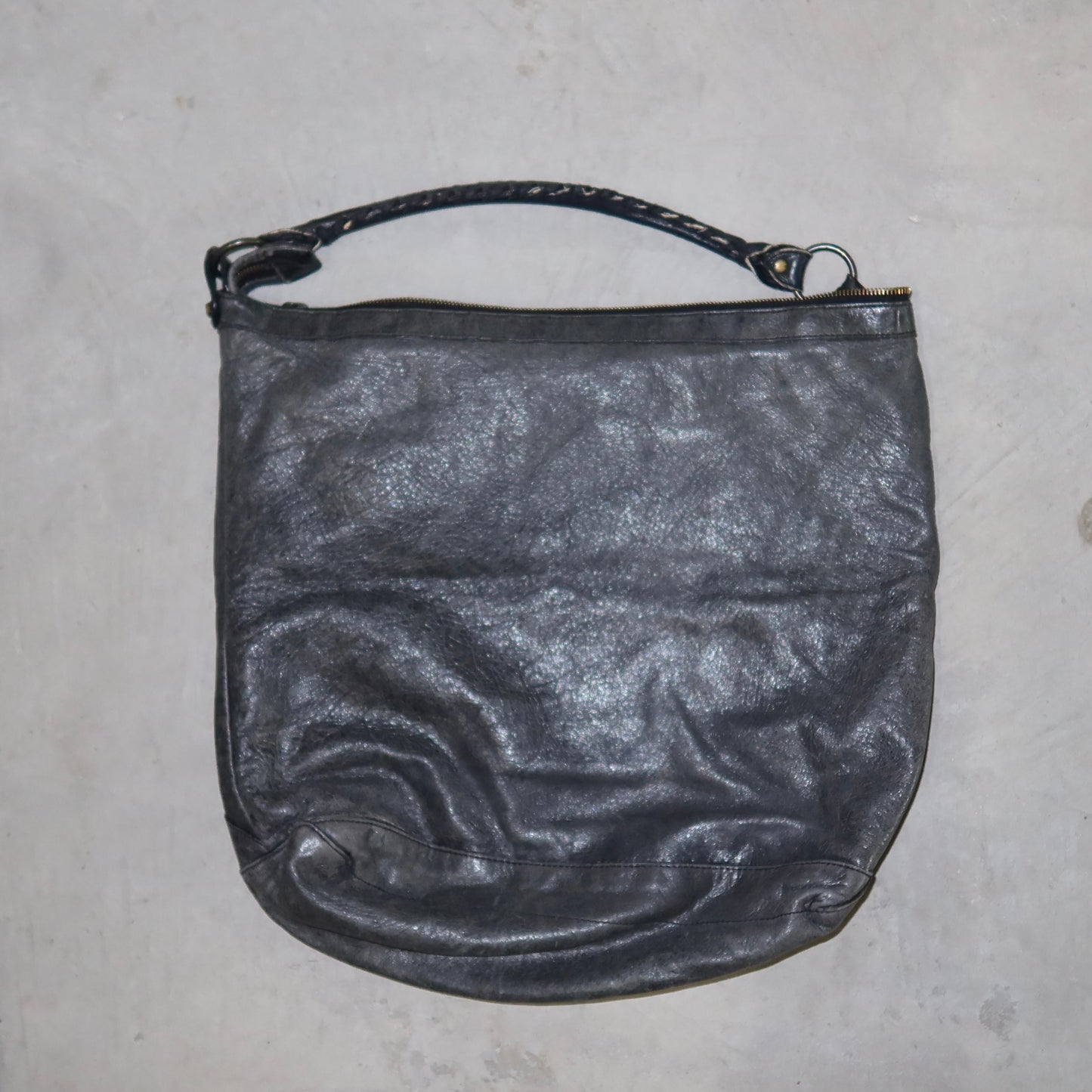 Balenciaga Dark Grey Day Editor Bag