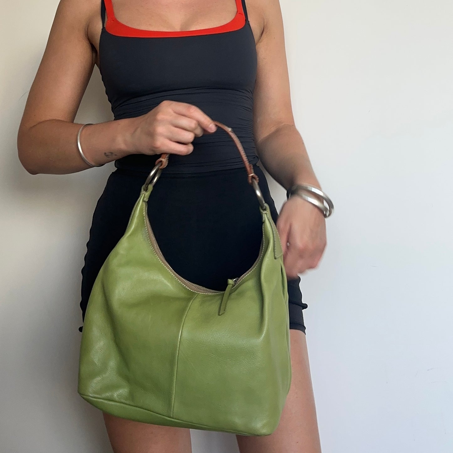 Miu Miu Rare Green Leather Bag