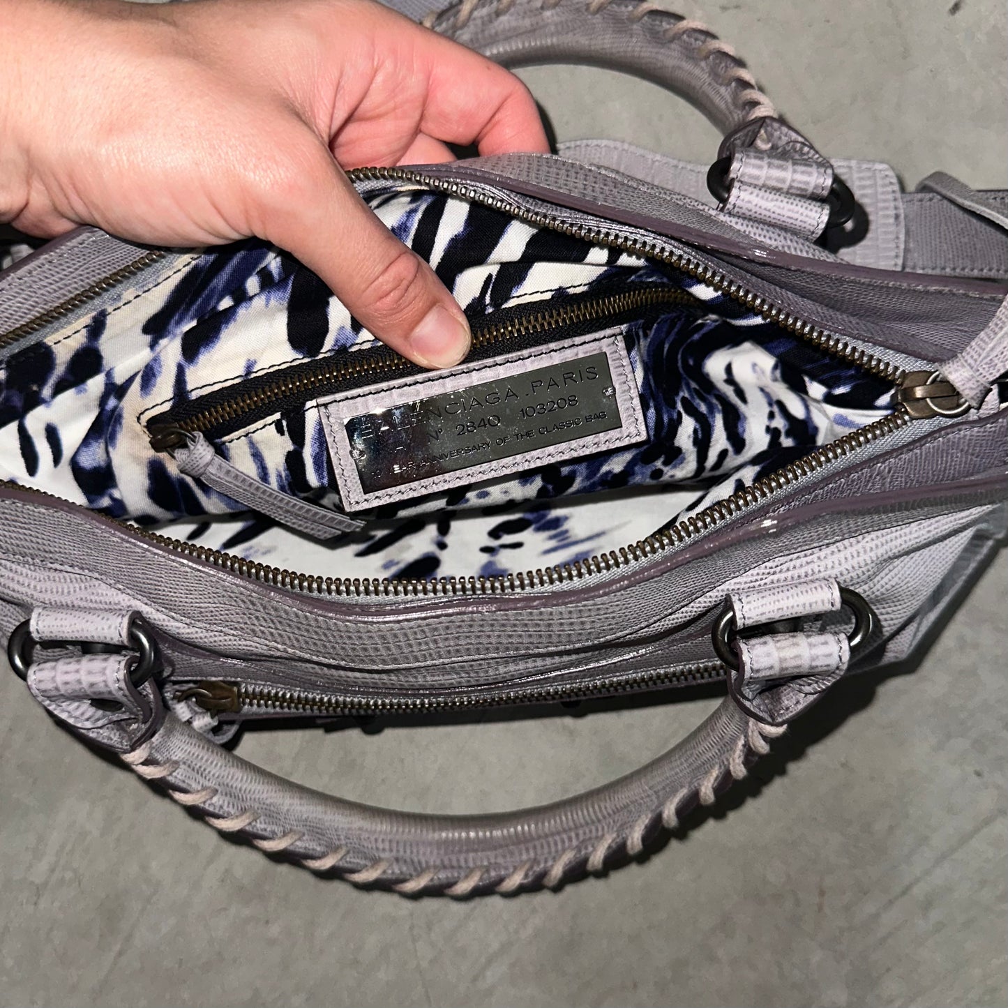 Balenciaga 10th Anniversary Lilac ‘The First’ Bag