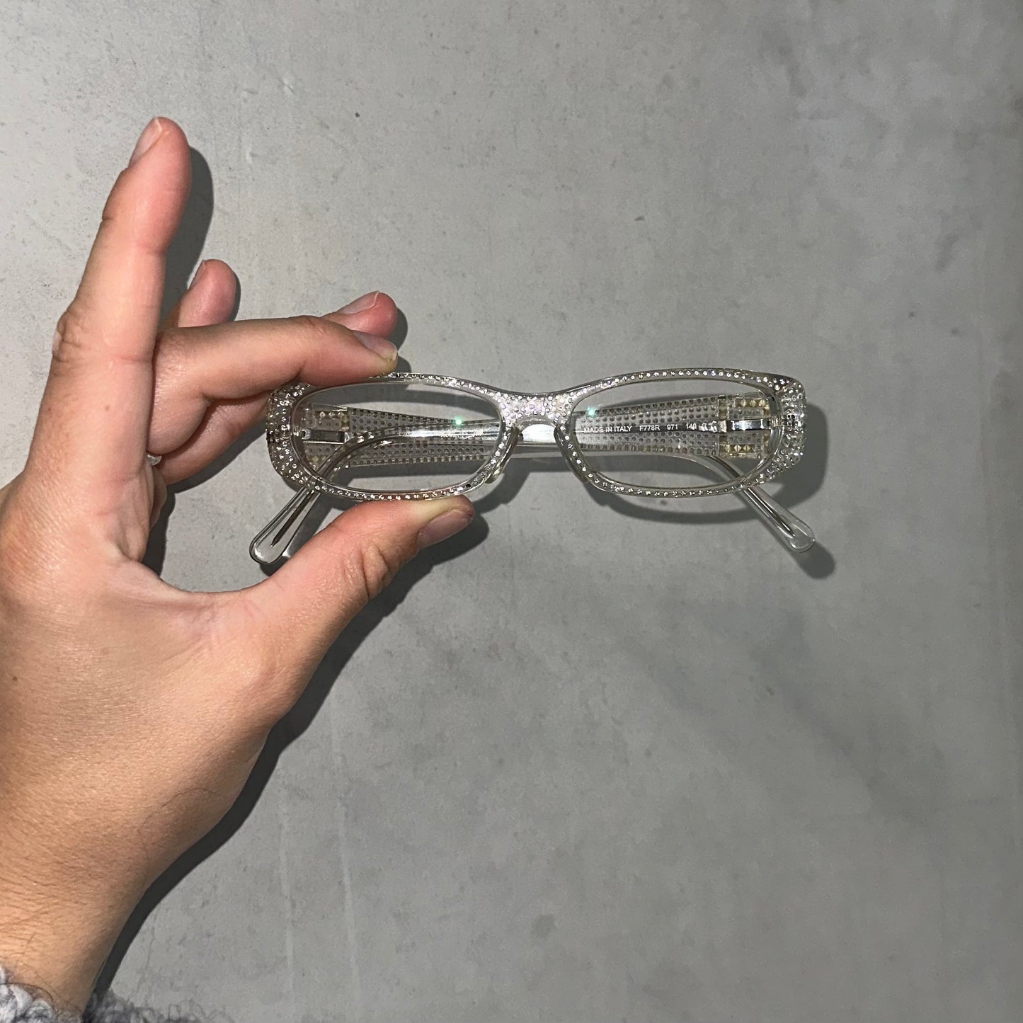 Fendi Rhinestone Glasses