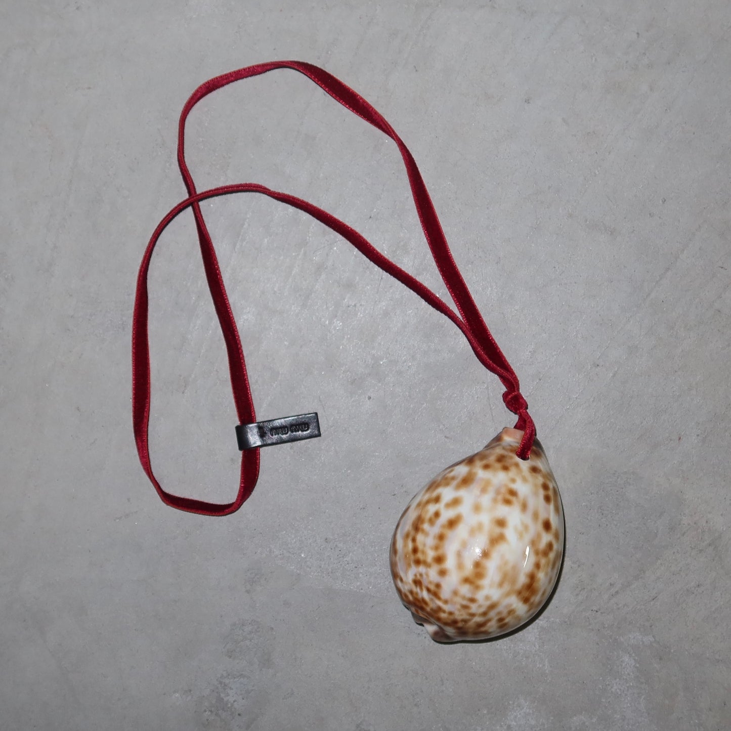 Miu Miu AW2004 Shell Necklace