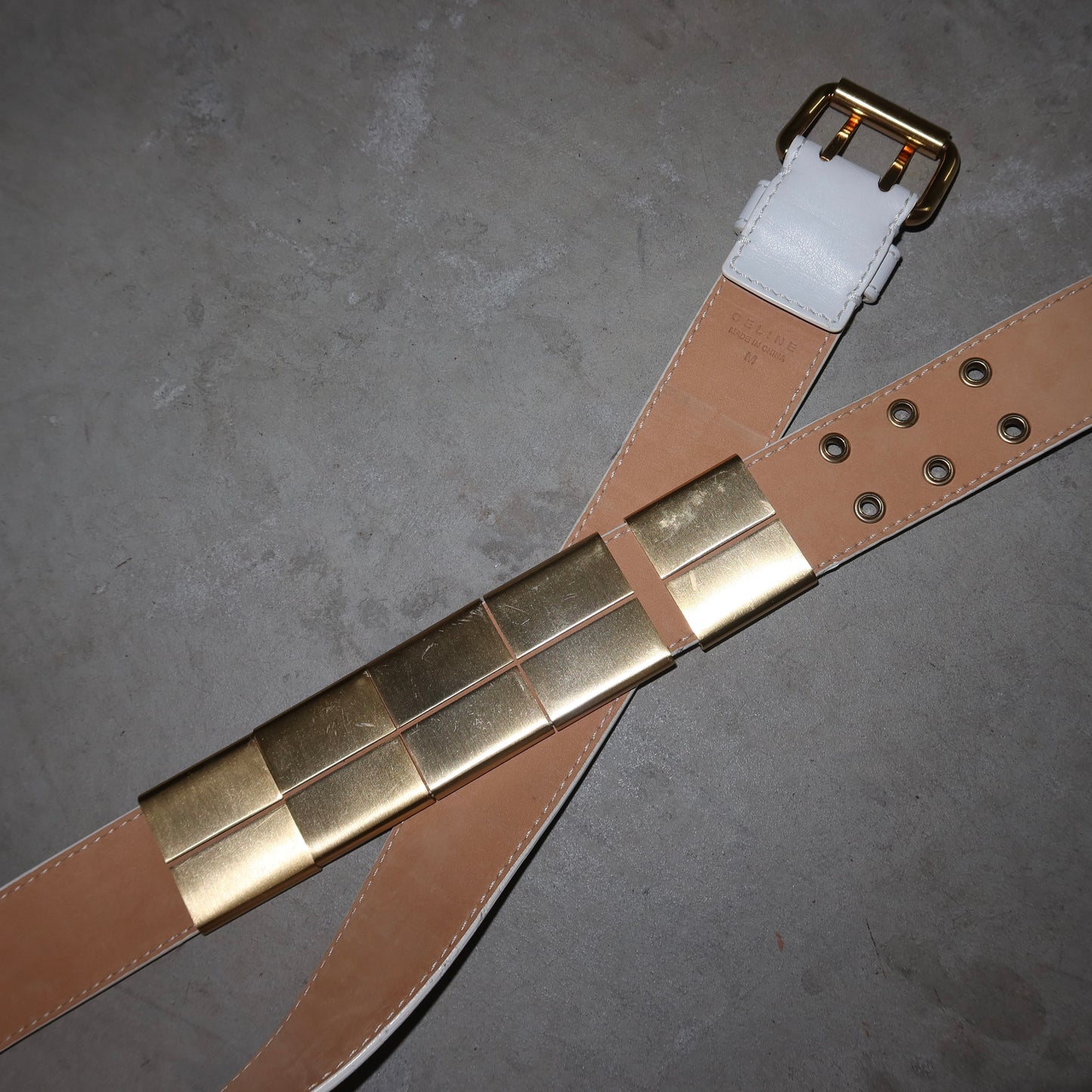 Celine 2004 Olympics Boy Scout Belt