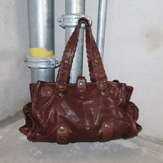 Chloé Large Brown Leather Silverado Bag