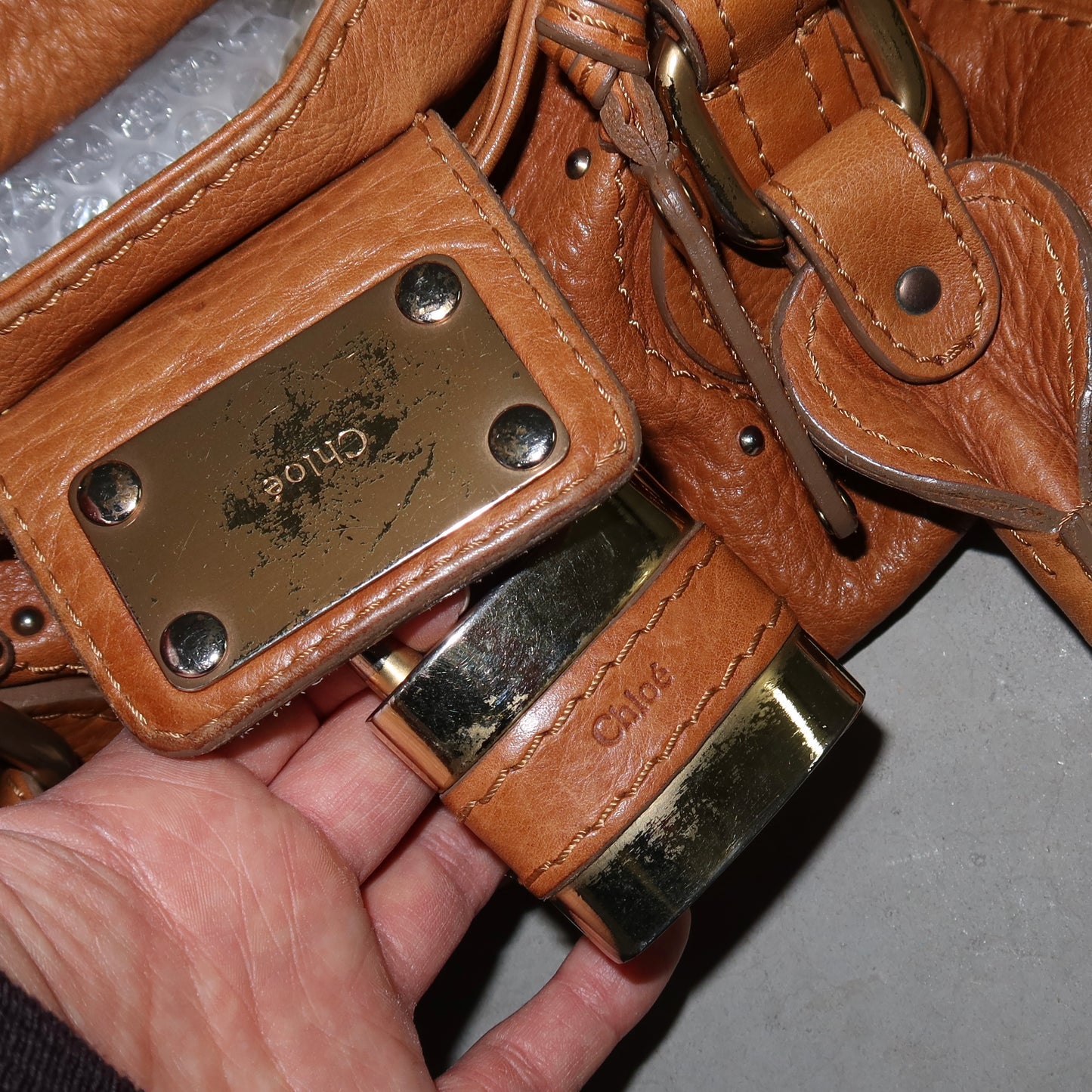 Chloé Chestnut Leather Paddington