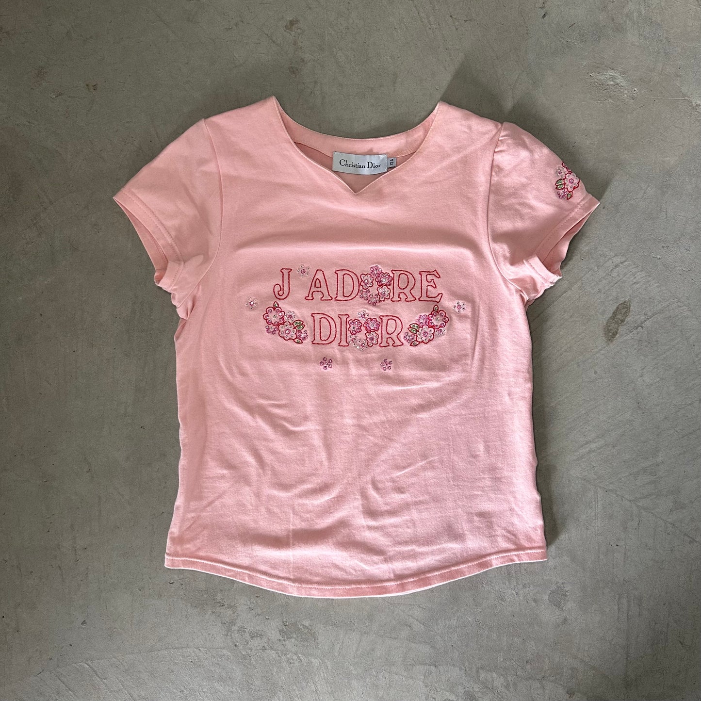 Dior Kids J’Adore Dior Baby Tee