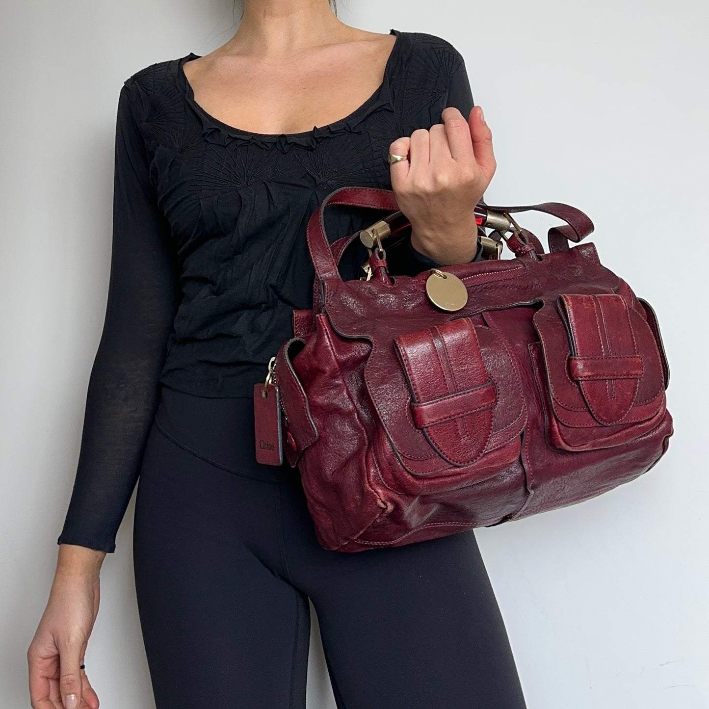 Chloé Brick Red Saskia Bag