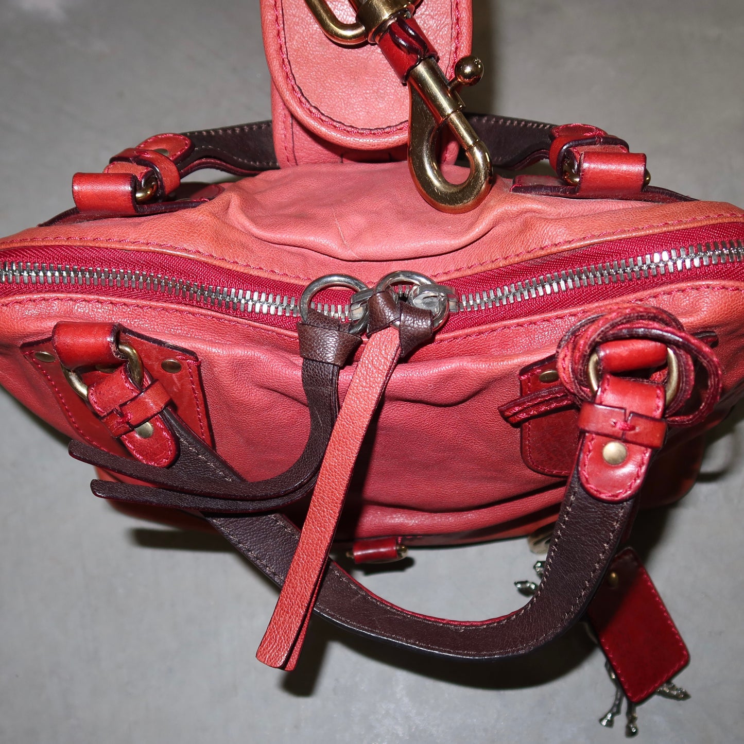 Chloé Faded Red Kerala Bag