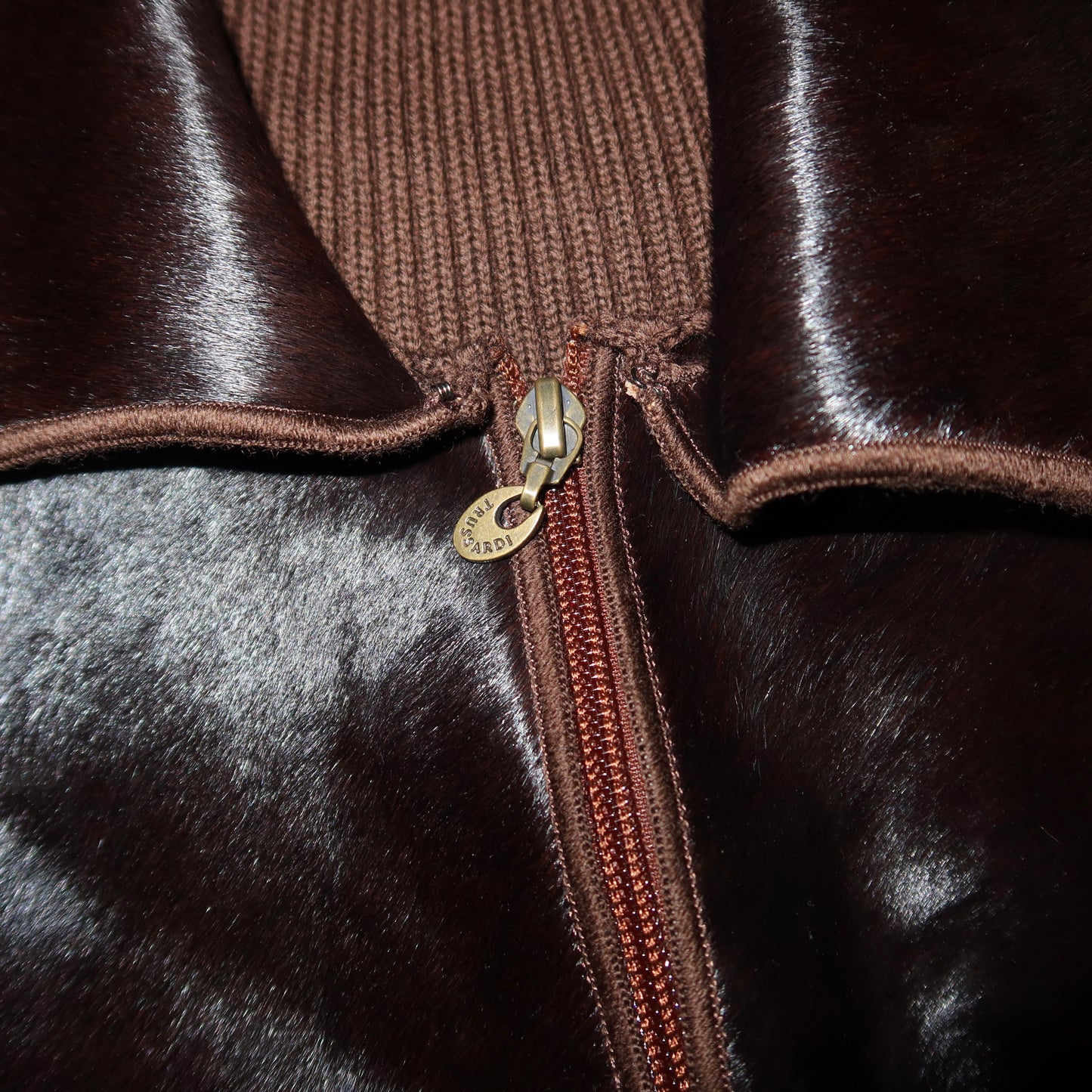 Trussardi Cowhide Panel Jacket