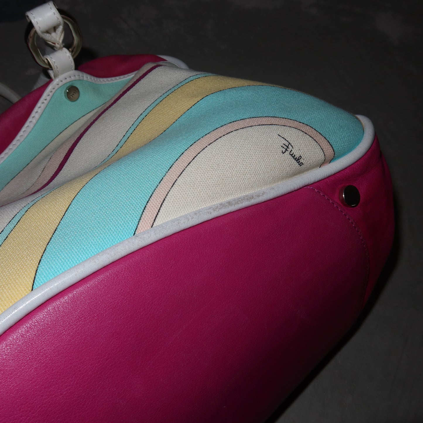 Emilio Pucci Large Printed Handbag