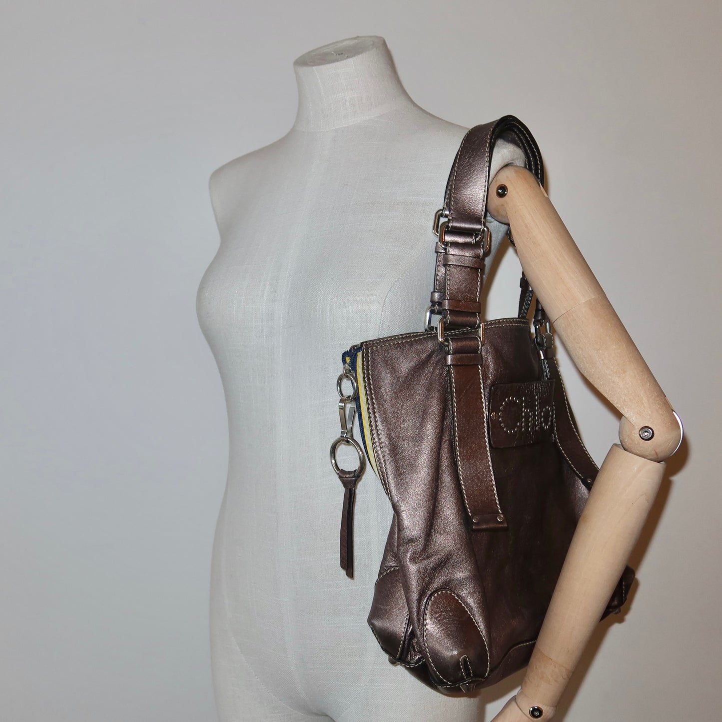 Chloé Metallic Patsy Tote
