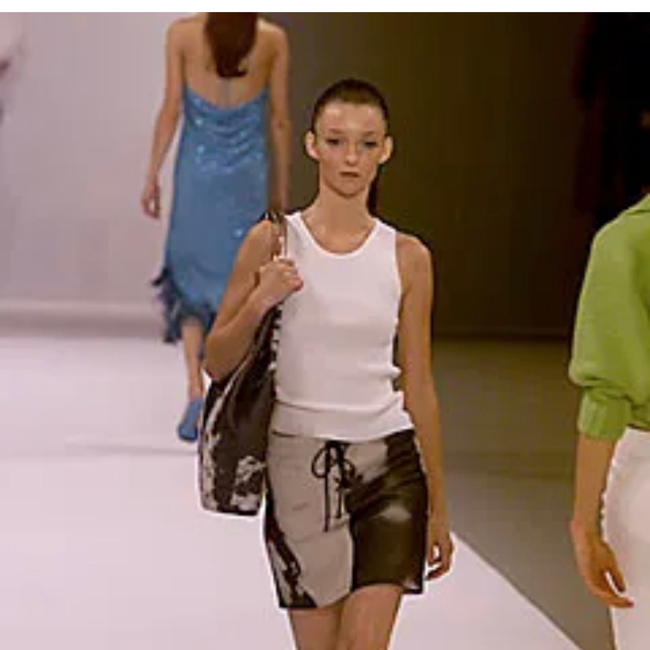 Celine SS2000 Tie Dye Tote Bag
