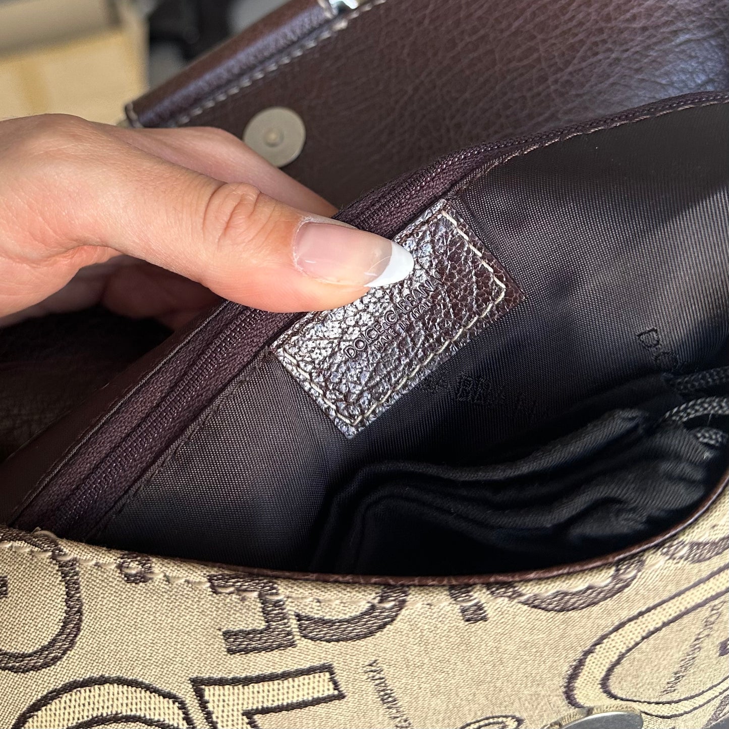 Dolce & Gabbana Large Monogram Classic Flap Bag