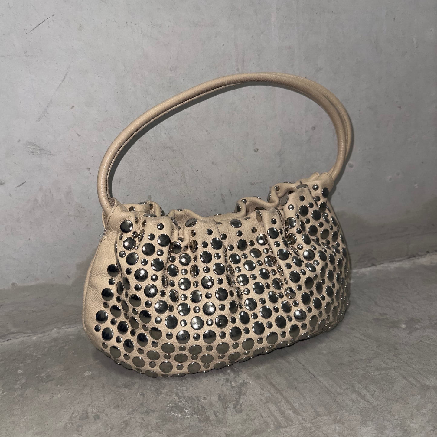 Sonia Rykiel Cream Domino Bag