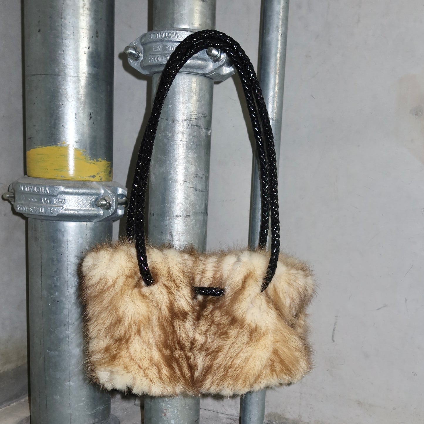 Vintage Italian Mink Fur Bag