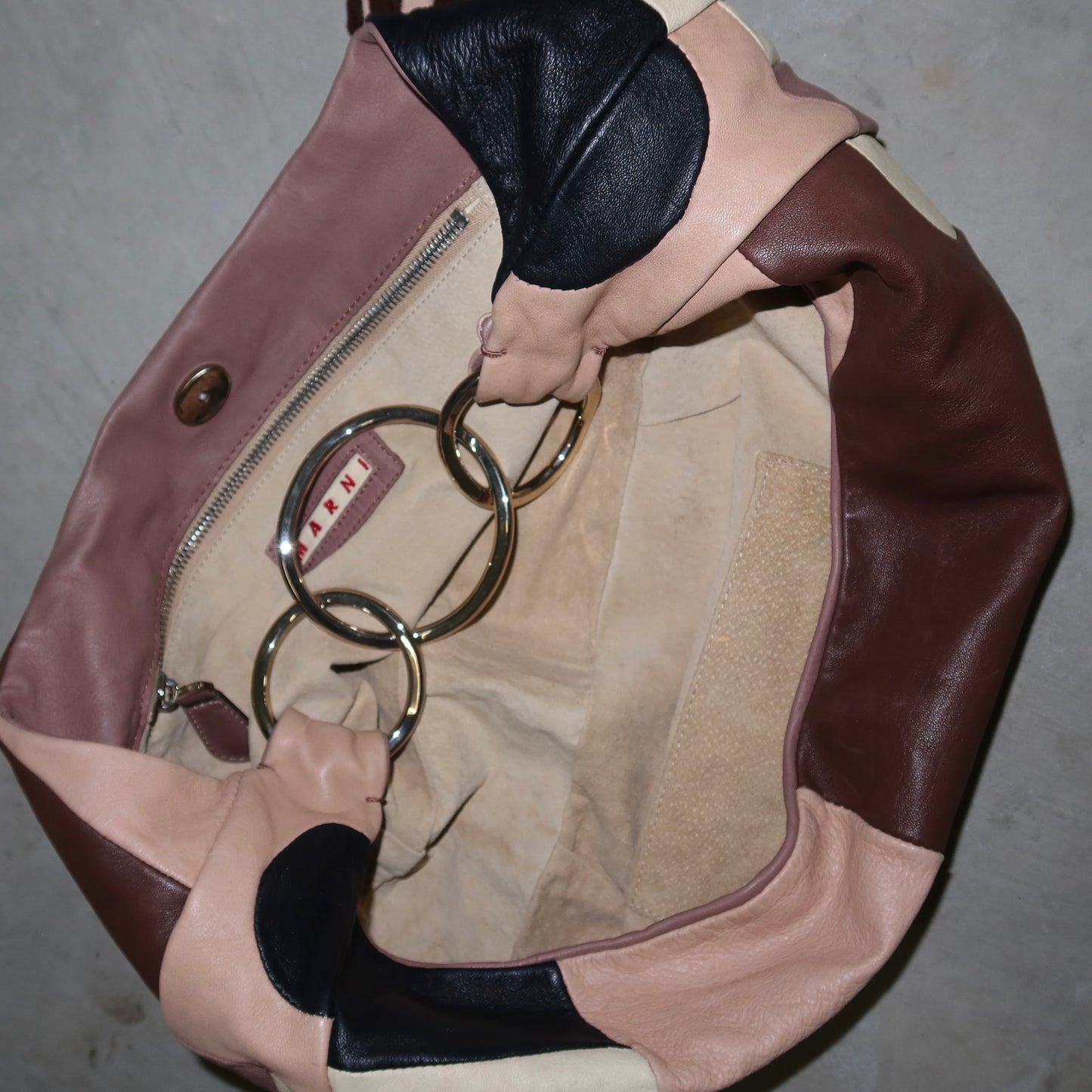 Marni Leather Hobo Bag
