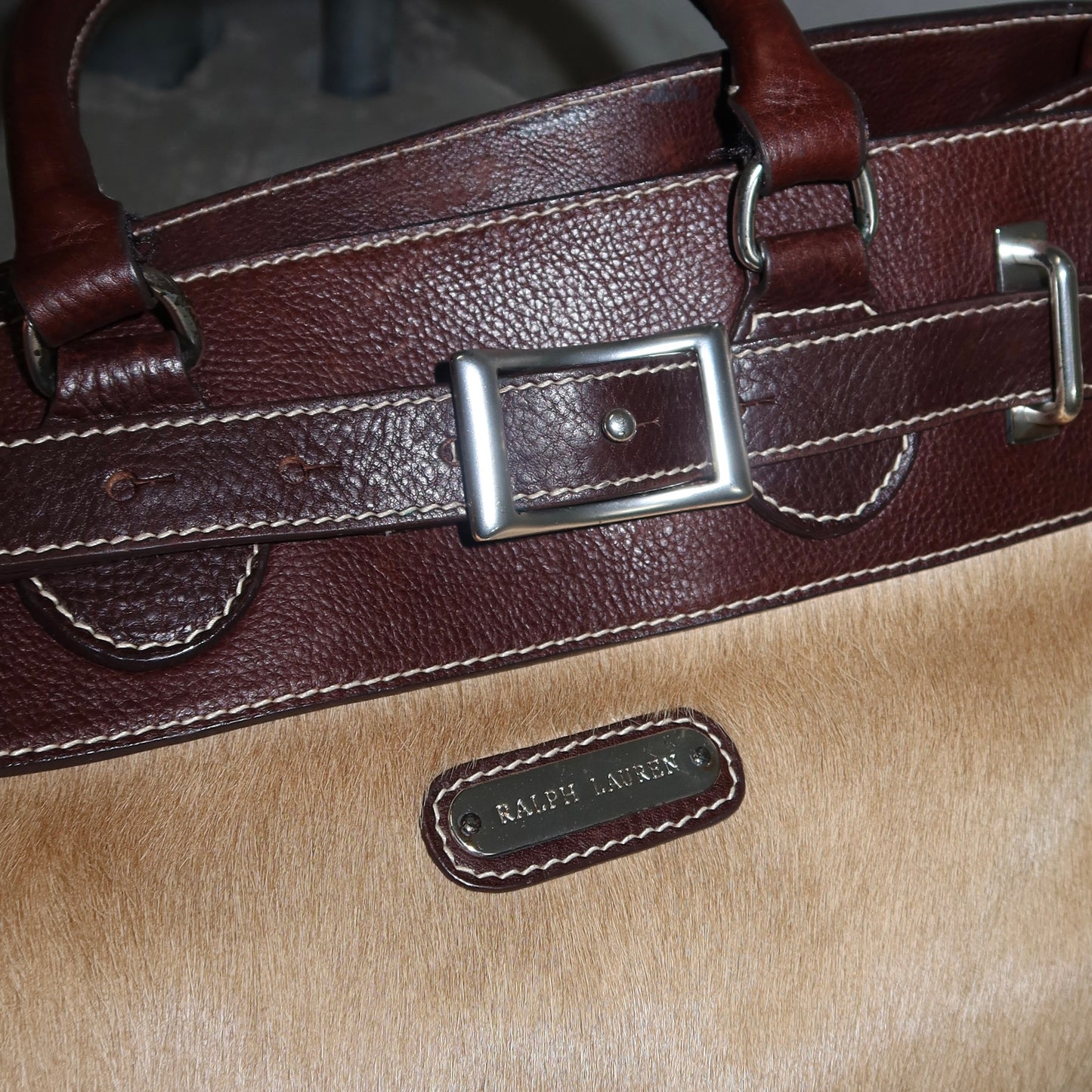 Ralph Lauren Cowhide Bag