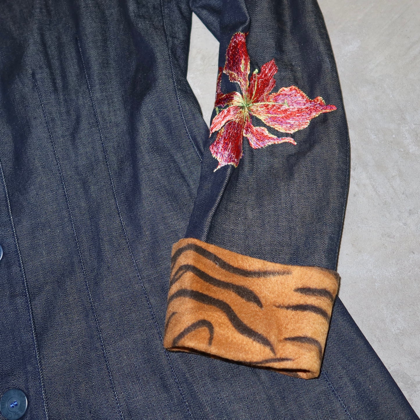 Versace Denim Trench