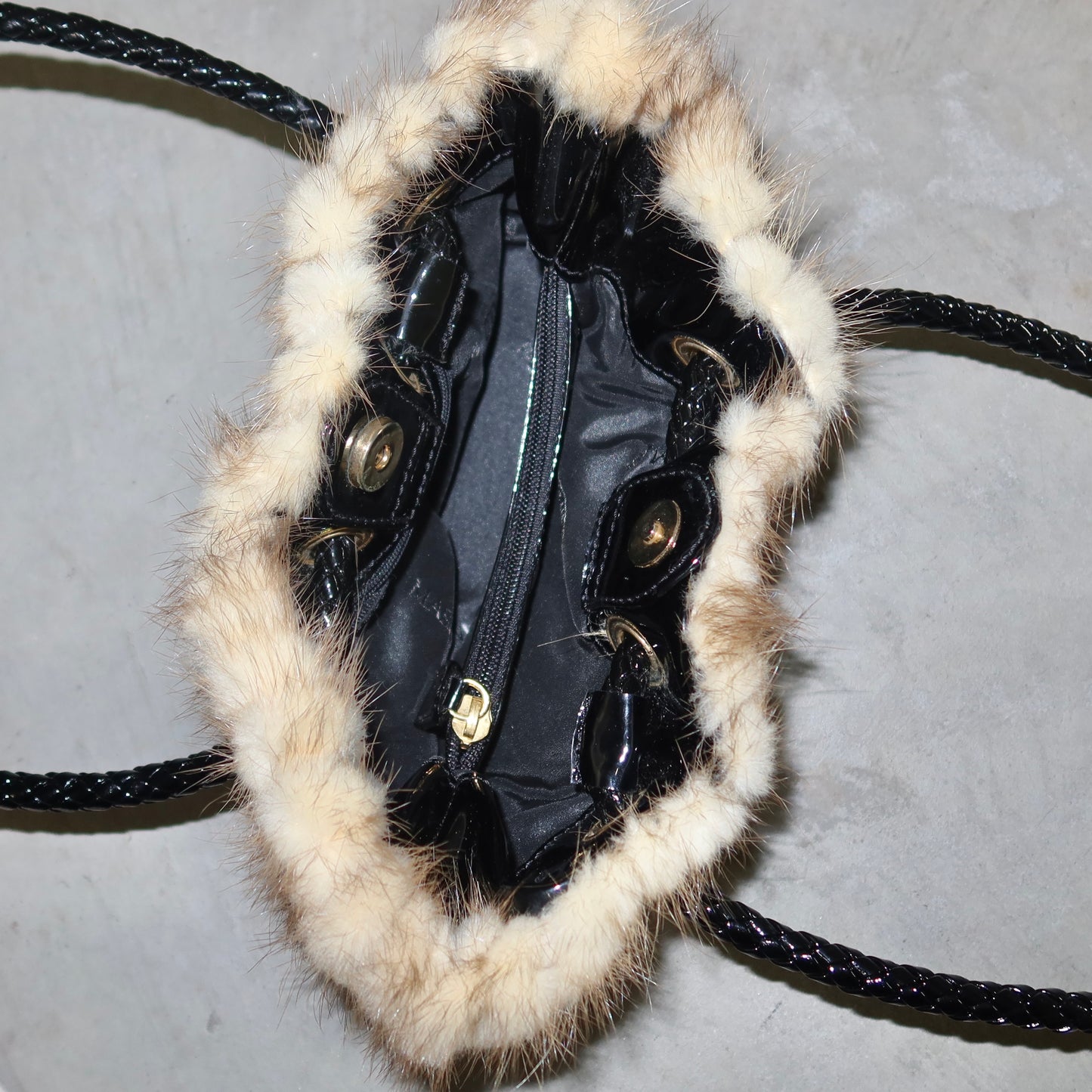 Vintage Italian Mink Fur Bag