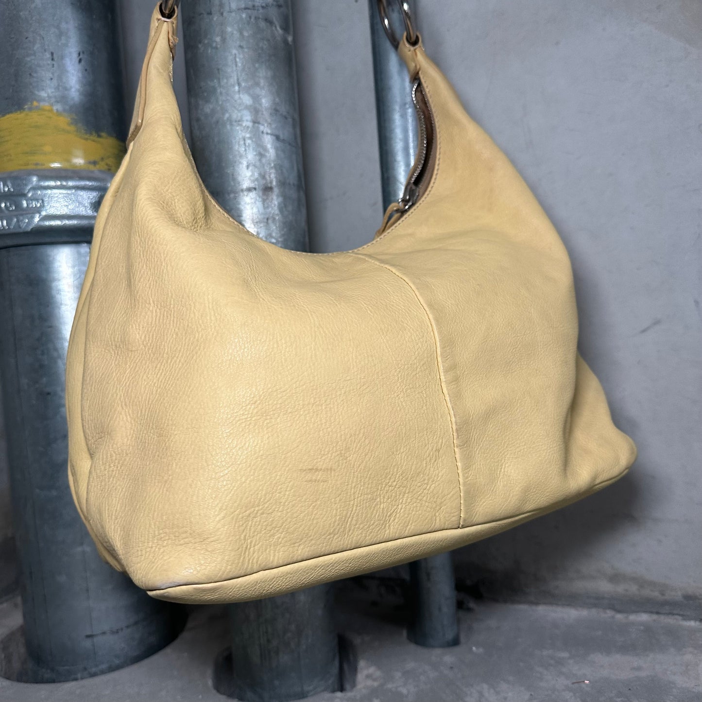 Miu Miu Yellow Leather Bag