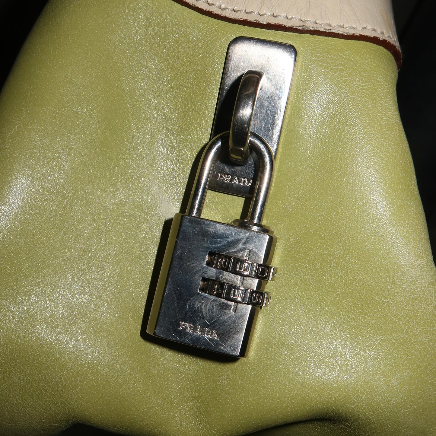 Prada Green Bowling Bag