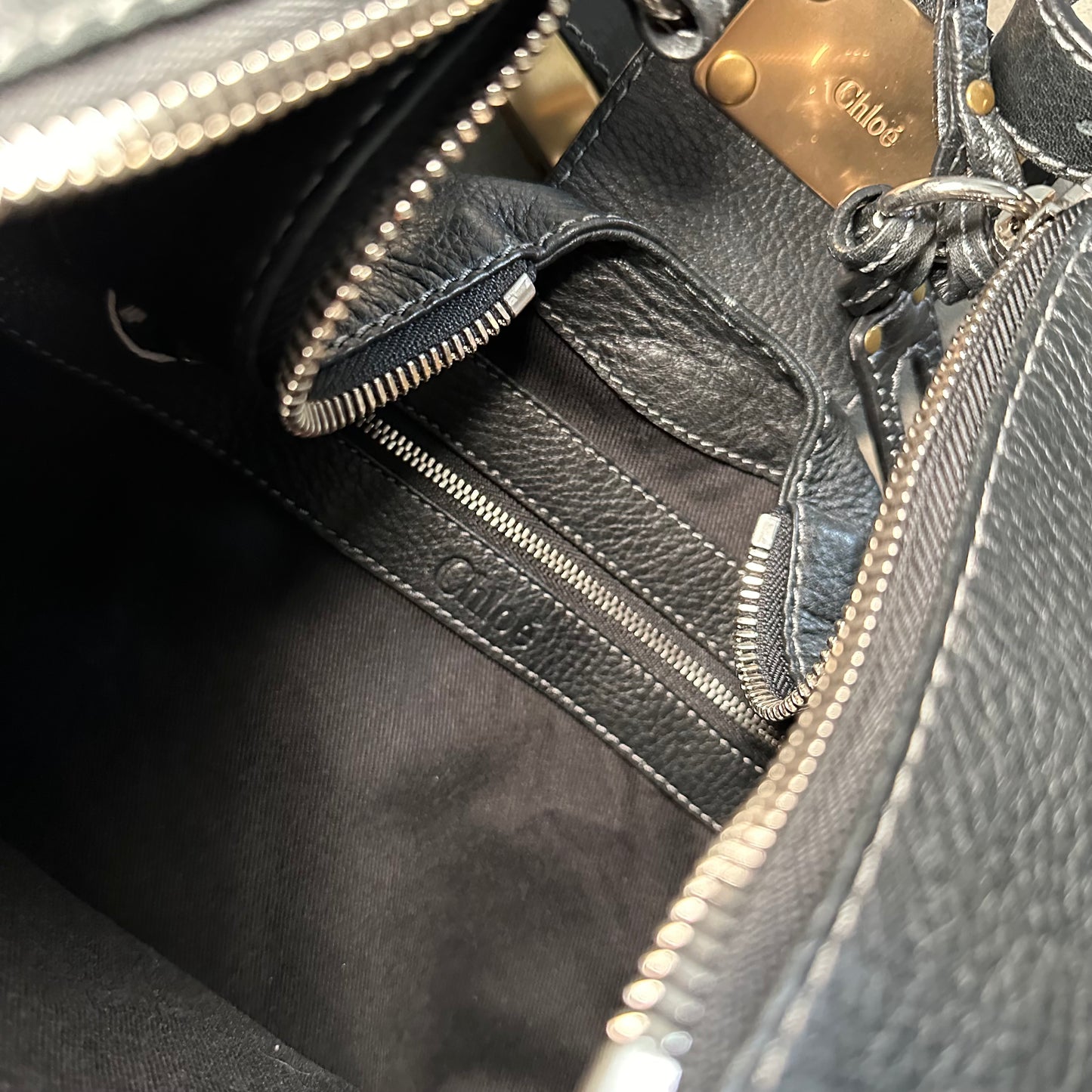 Chloe Black Crescent Paddingon