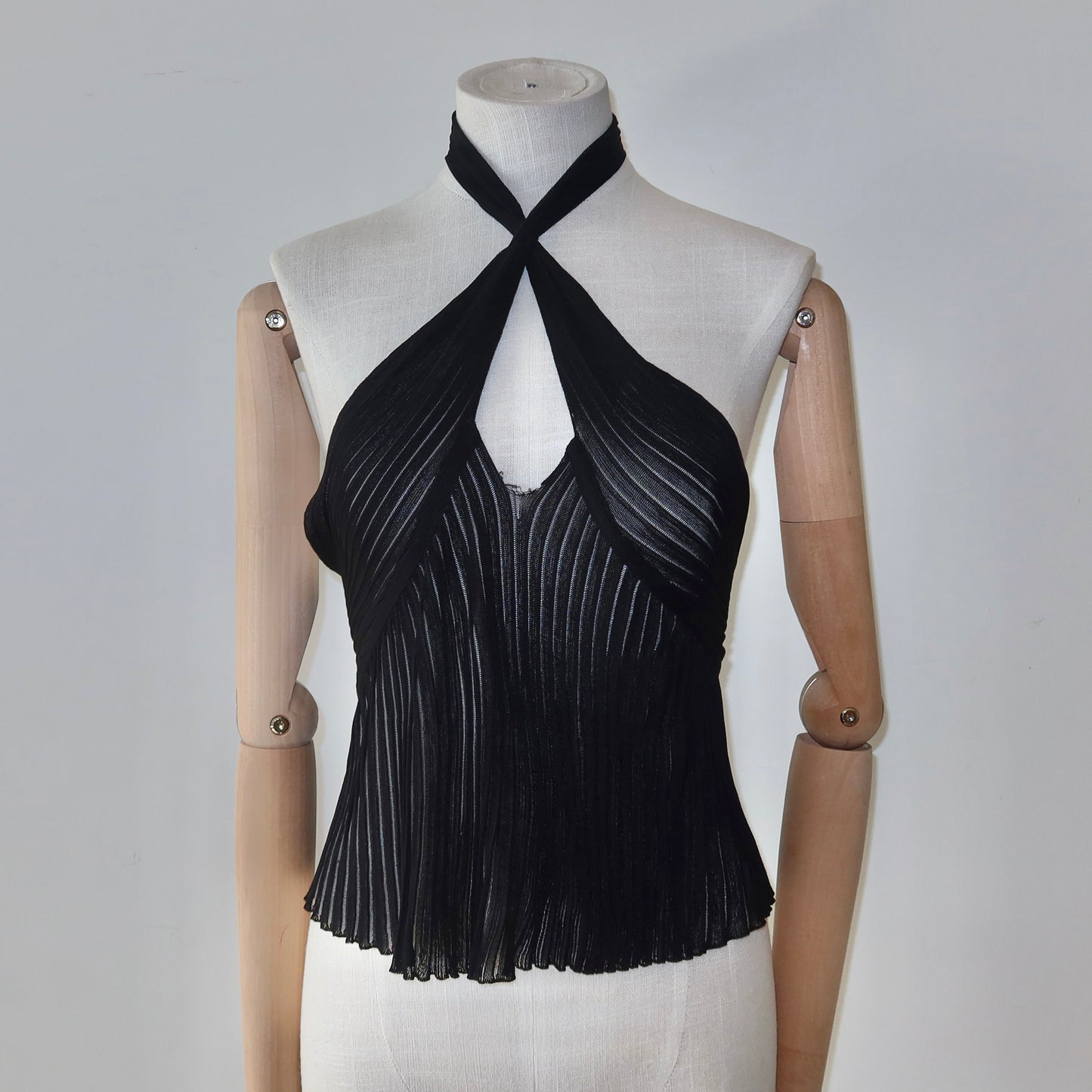 Gucci by Tom Ford Knitted Halter Top