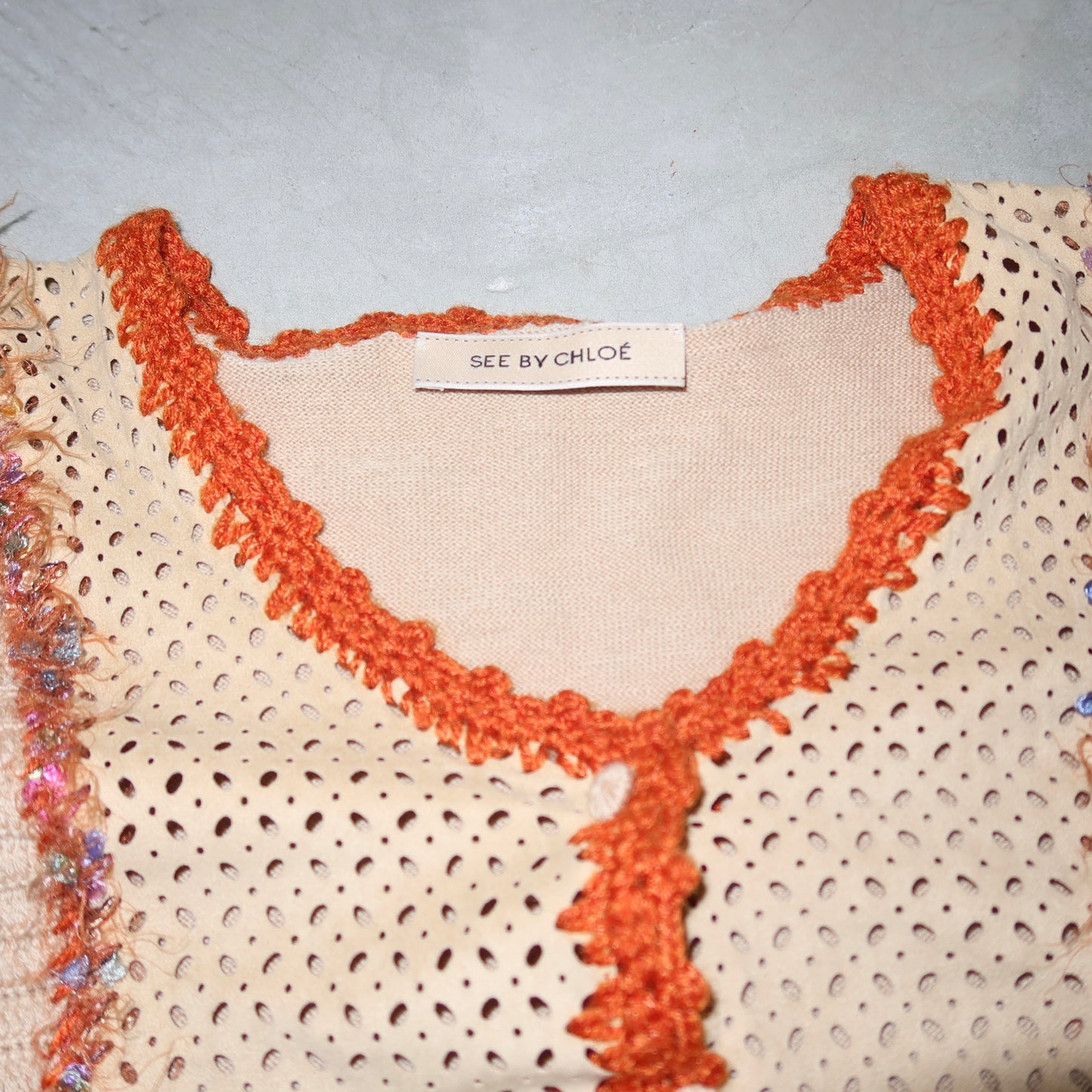 See By Chloé Crotchet & Suede Set