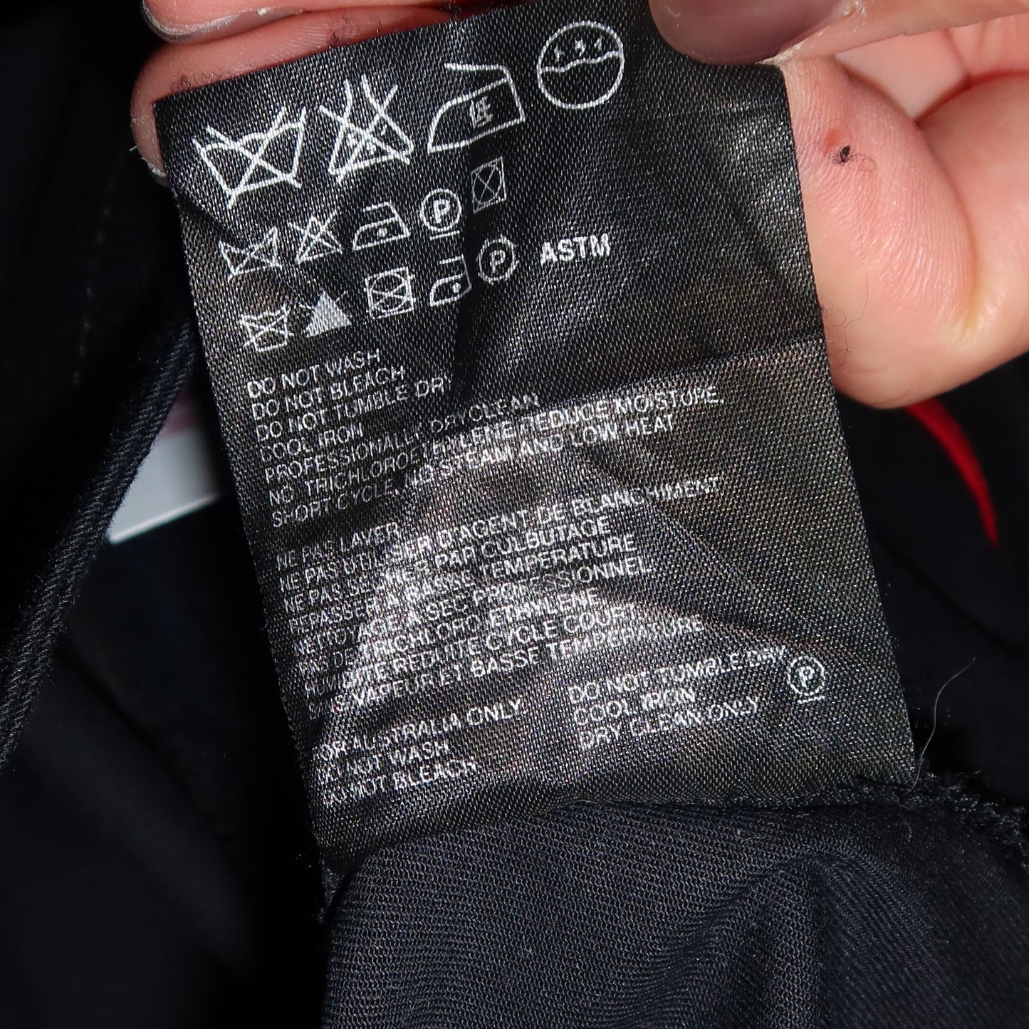 Prada Sport Navy Double Zip Skirt