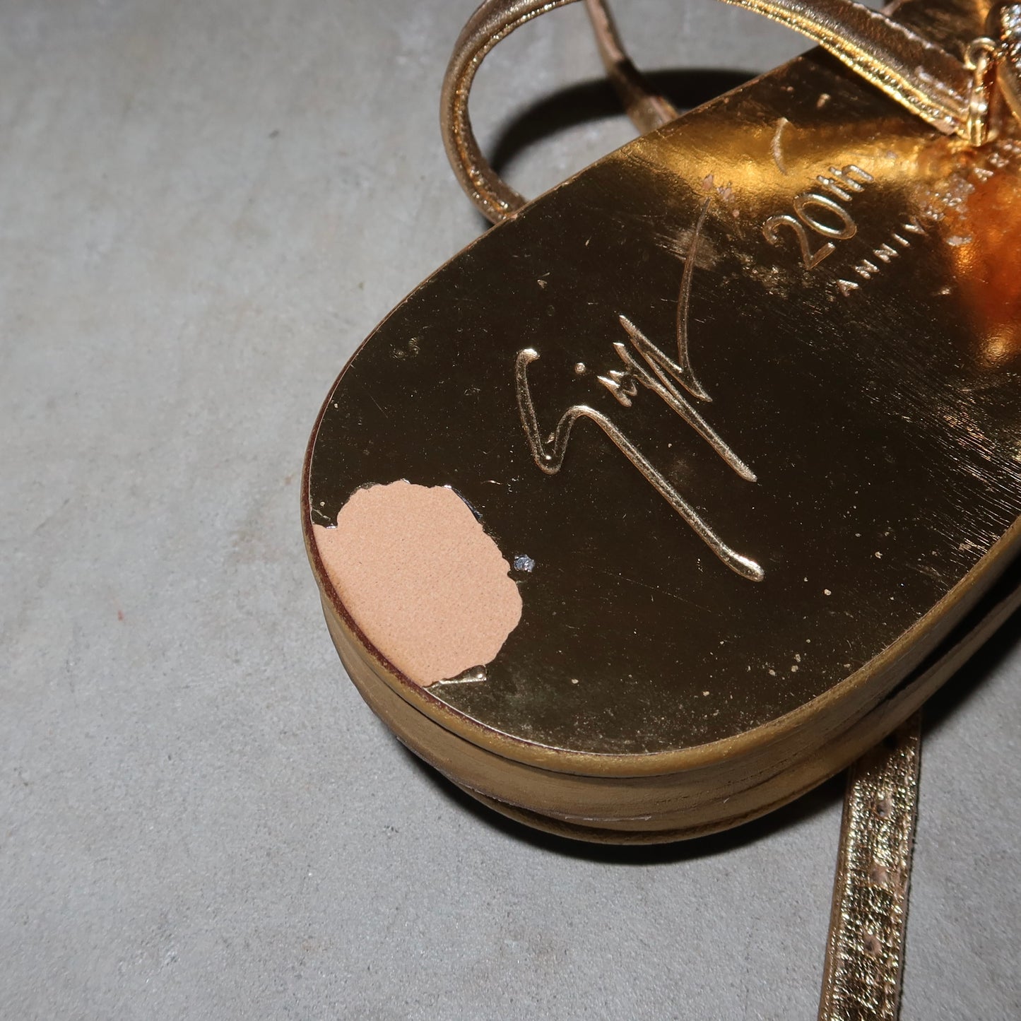 Giuseppe Zanotti 20th Anniversary Fishbone Sandals (39)