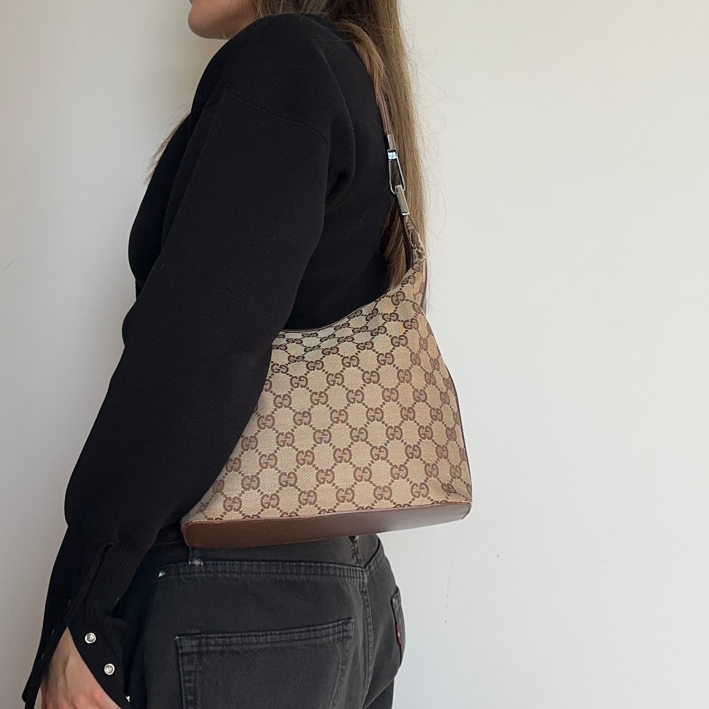 Gucci Monogram Shoulder Bag