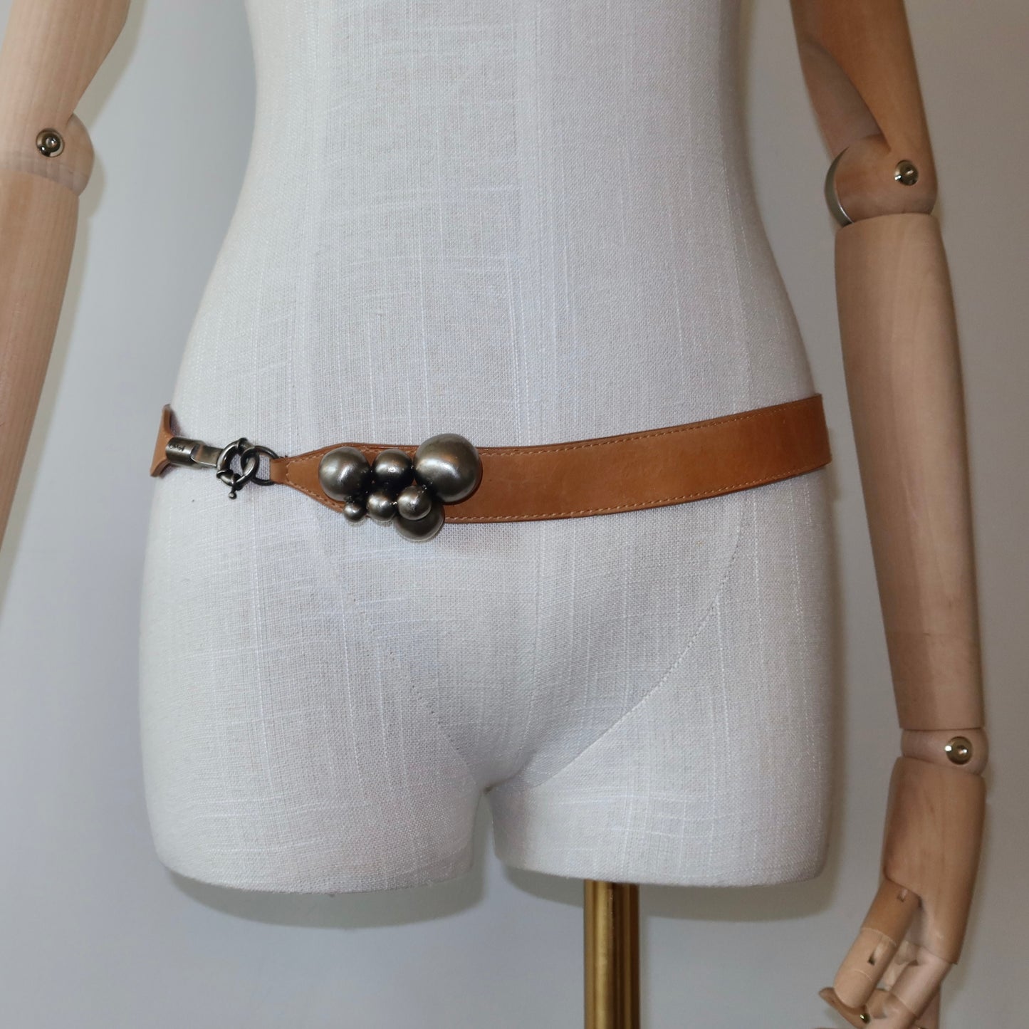 Chloé Leather Embellished Belt