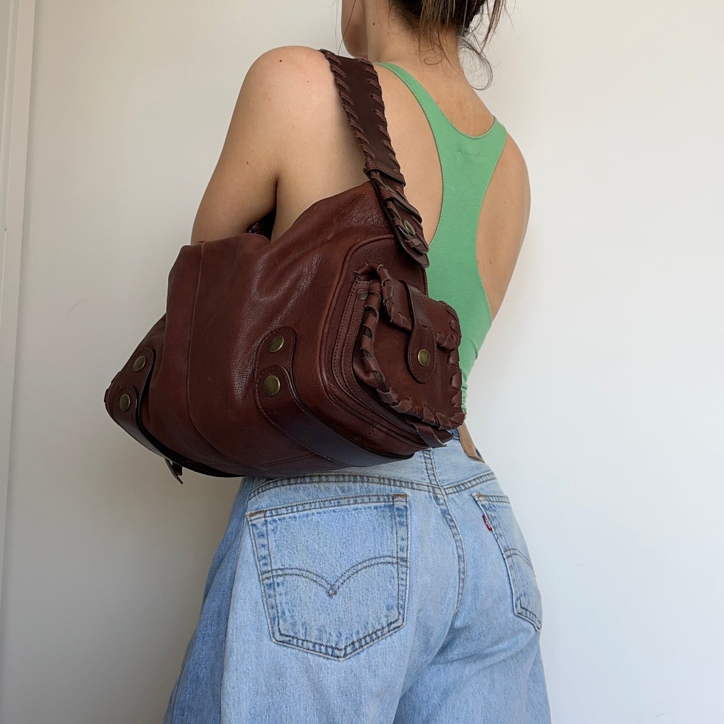 Chloé Brown Silverado Tote