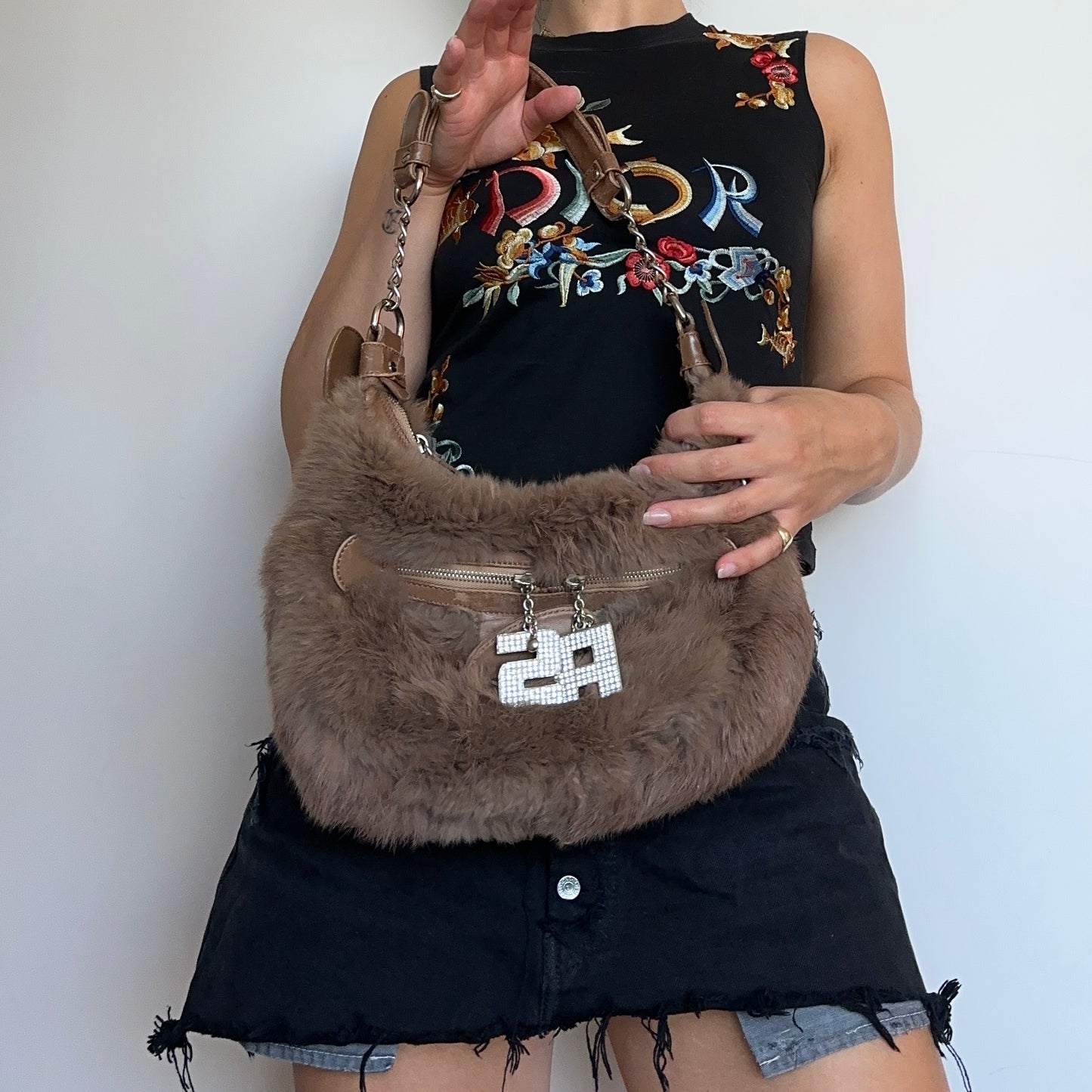 Sonia Rykiel Real Fur Bag