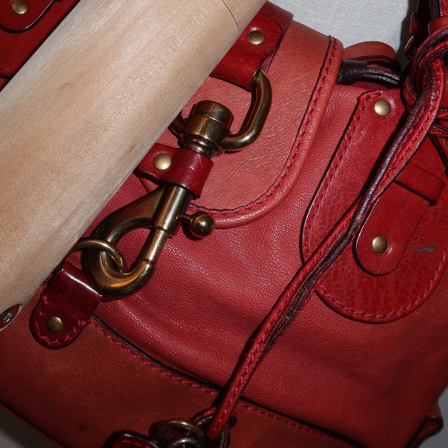 Chloé Faded Red Kerala Bag
