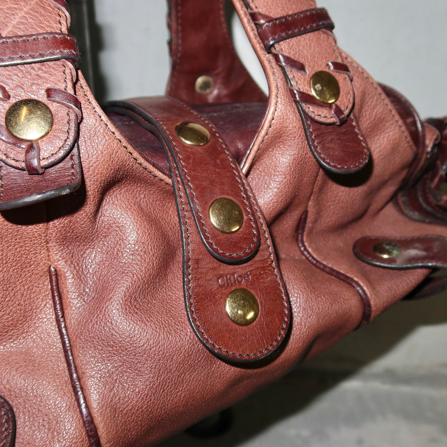Chloé Brown Leather Silverado