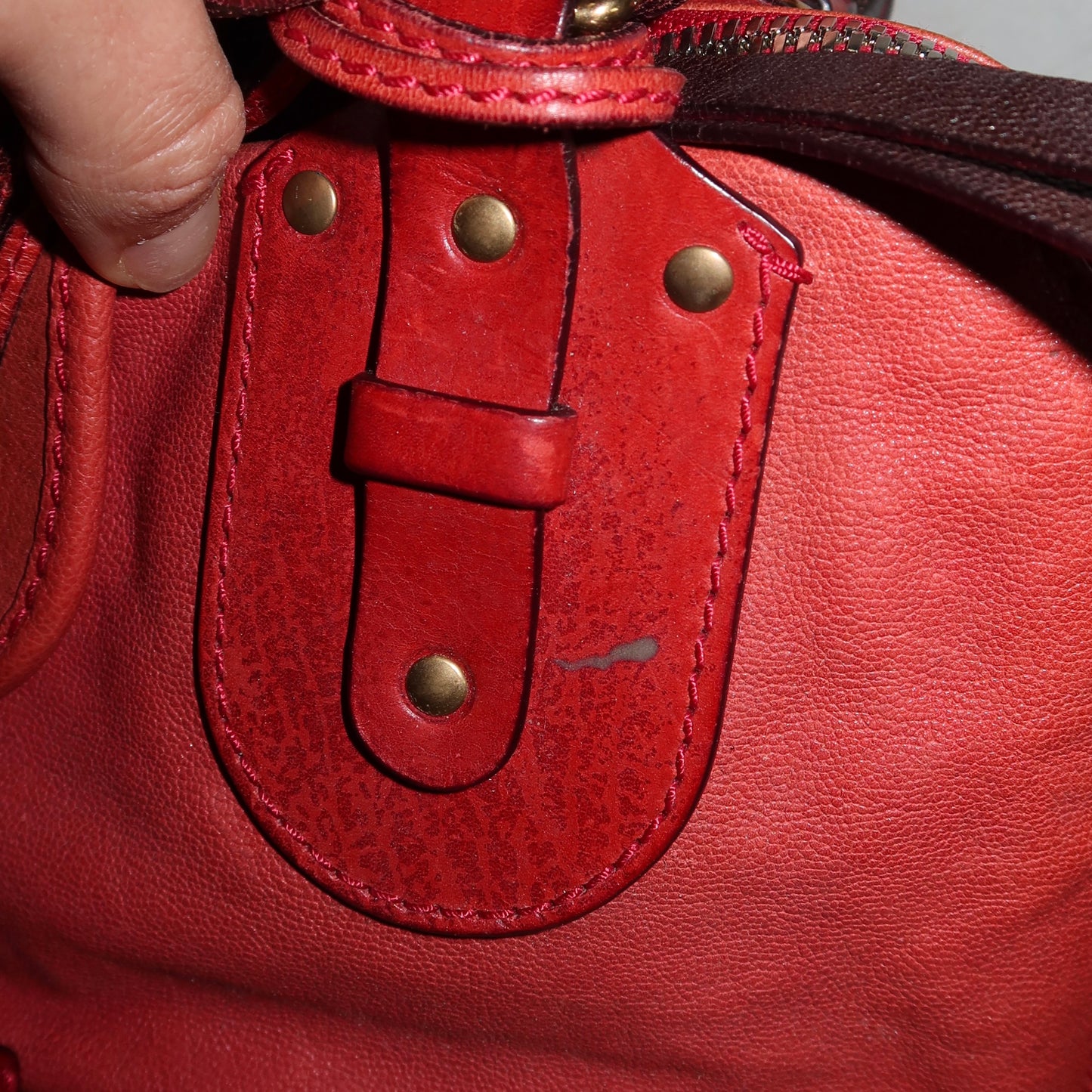 Chloé Faded Red Kerala Bag