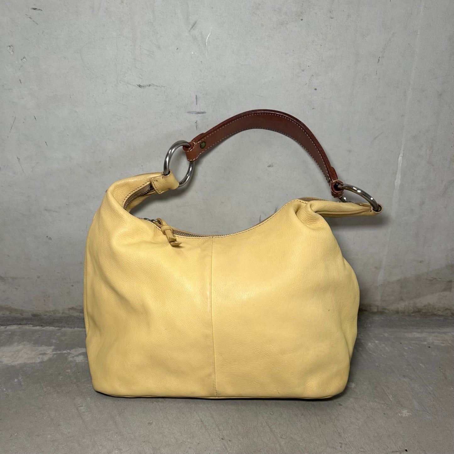 Miu Miu Yellow Leather Bag
