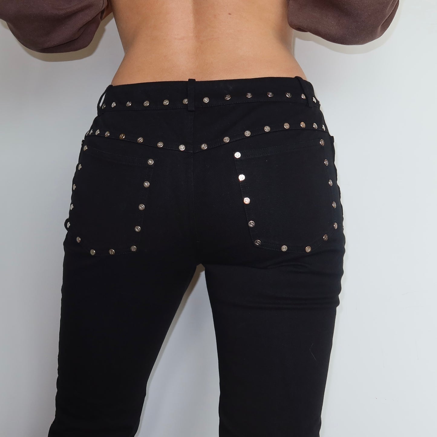 Celine Bootcut Popper Jeans