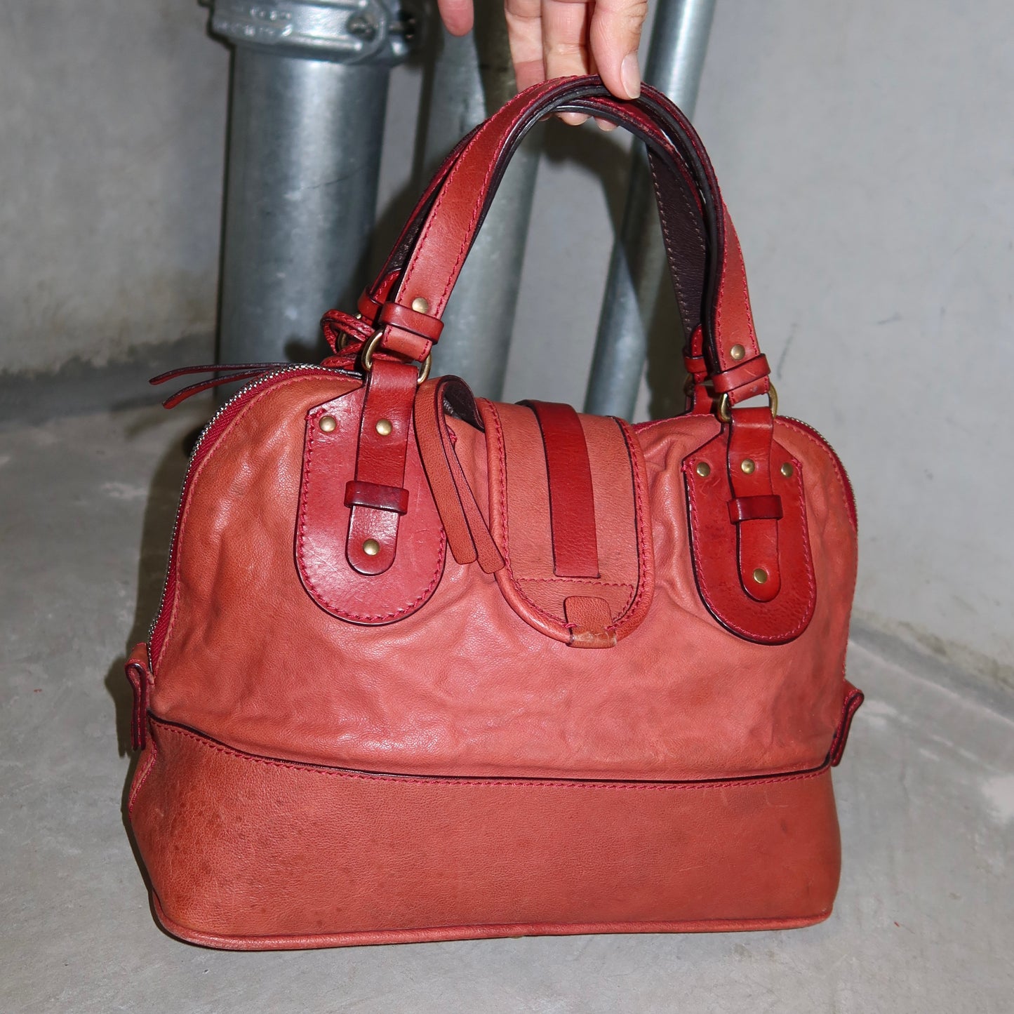 Chloé Faded Red Kerala Bag