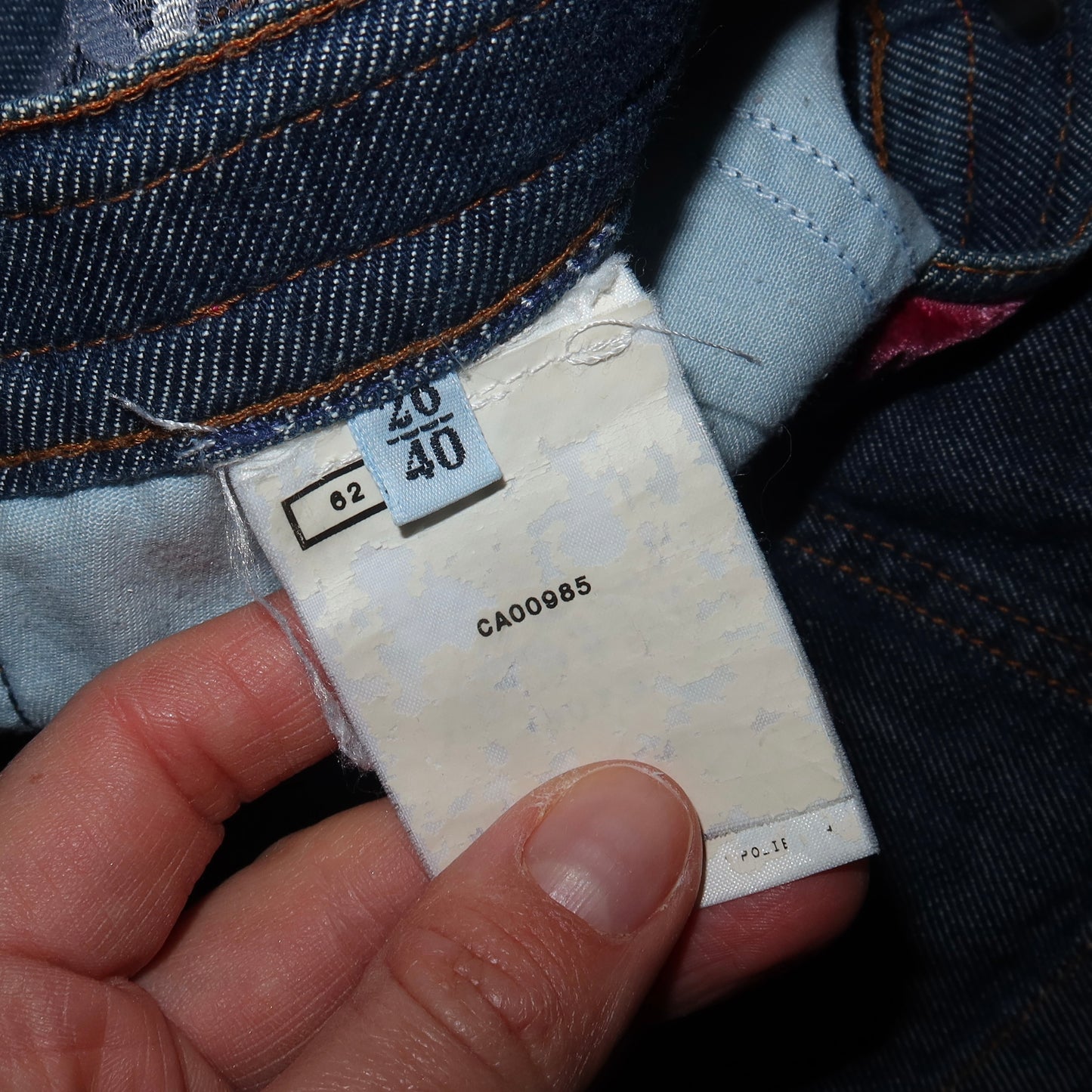 D&G Denim Mini Skirt