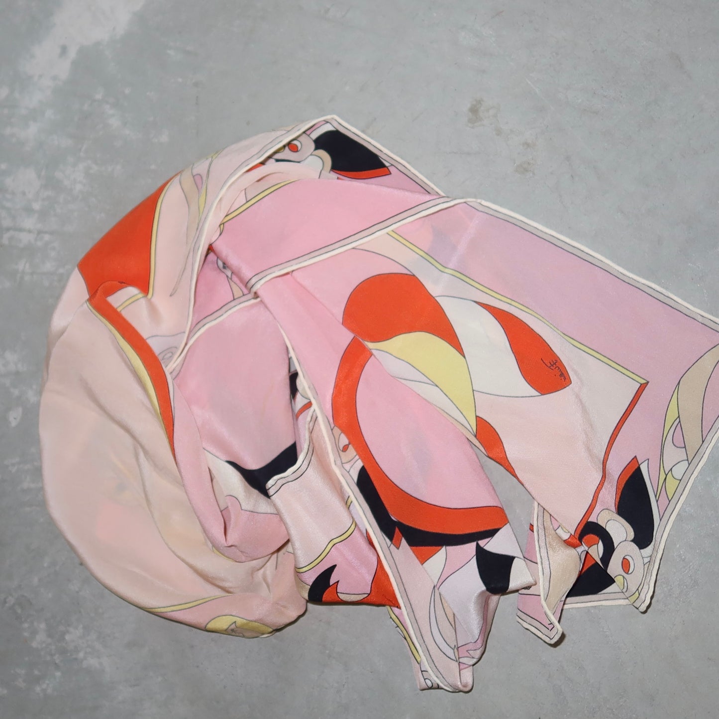 Balenciaga Pink Day Editor Bag with Pucci Scarf