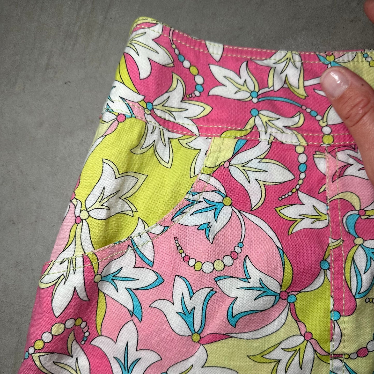 Emilio Pucci Printed Mini Skirt Set