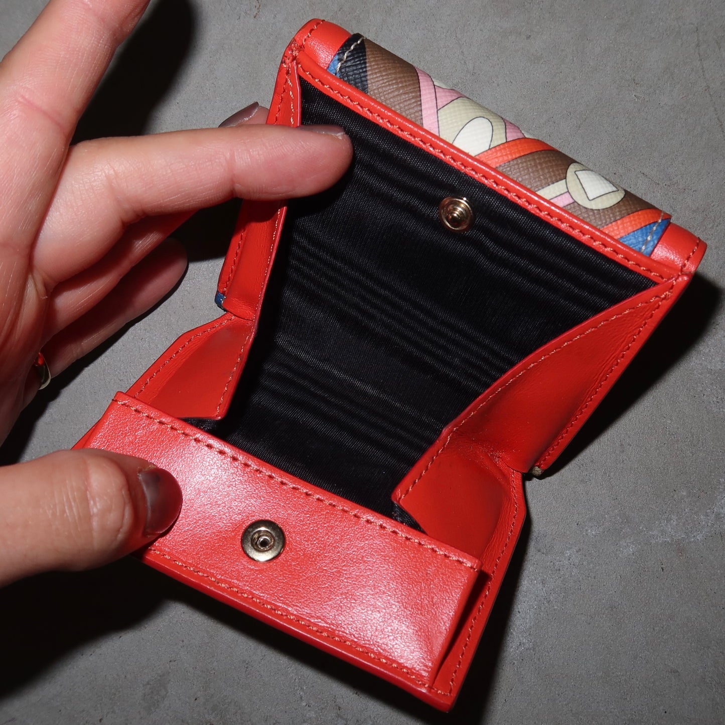 Emilio Pucci AW2003 Rare Leather Wallet
