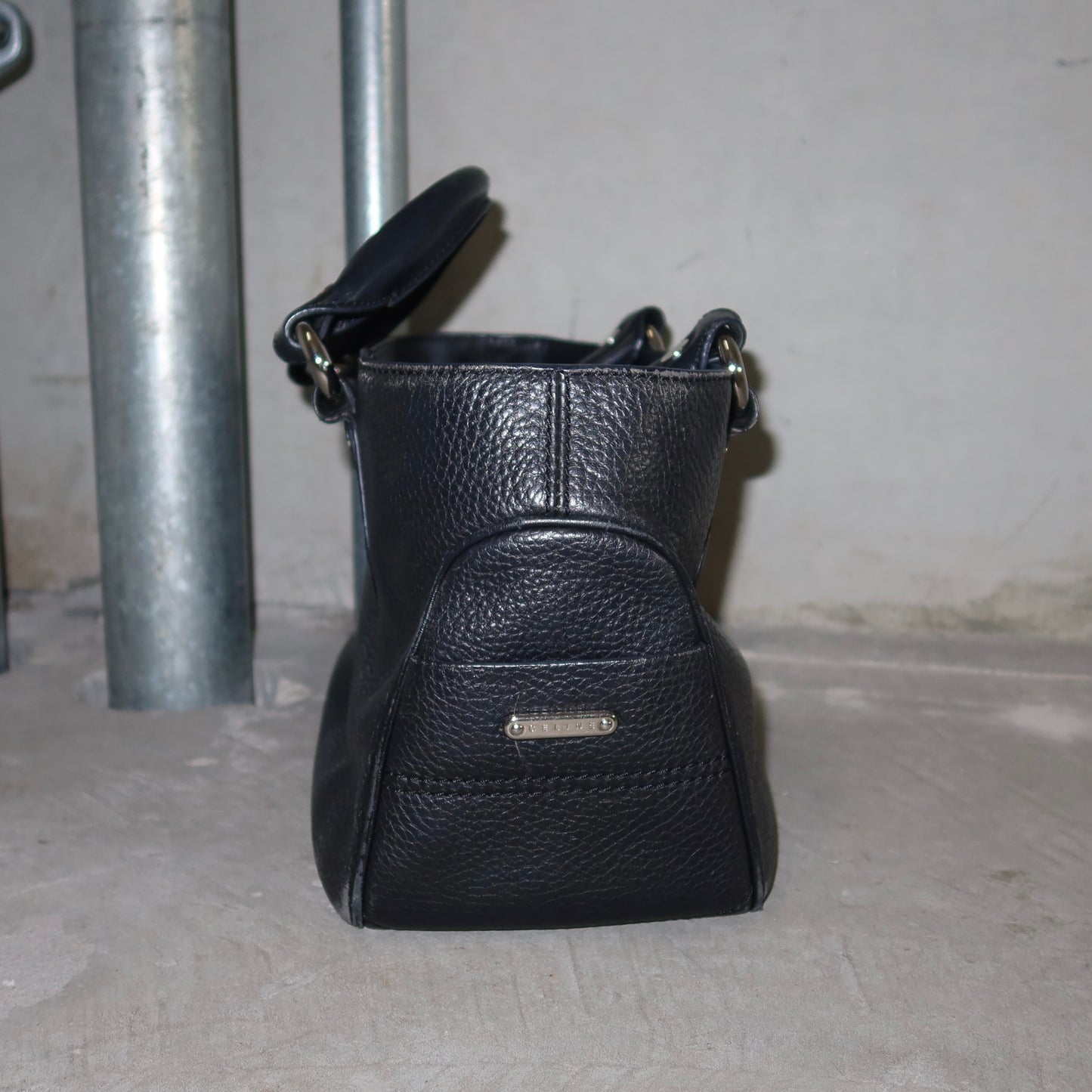 Celine Navy Boogie Bag