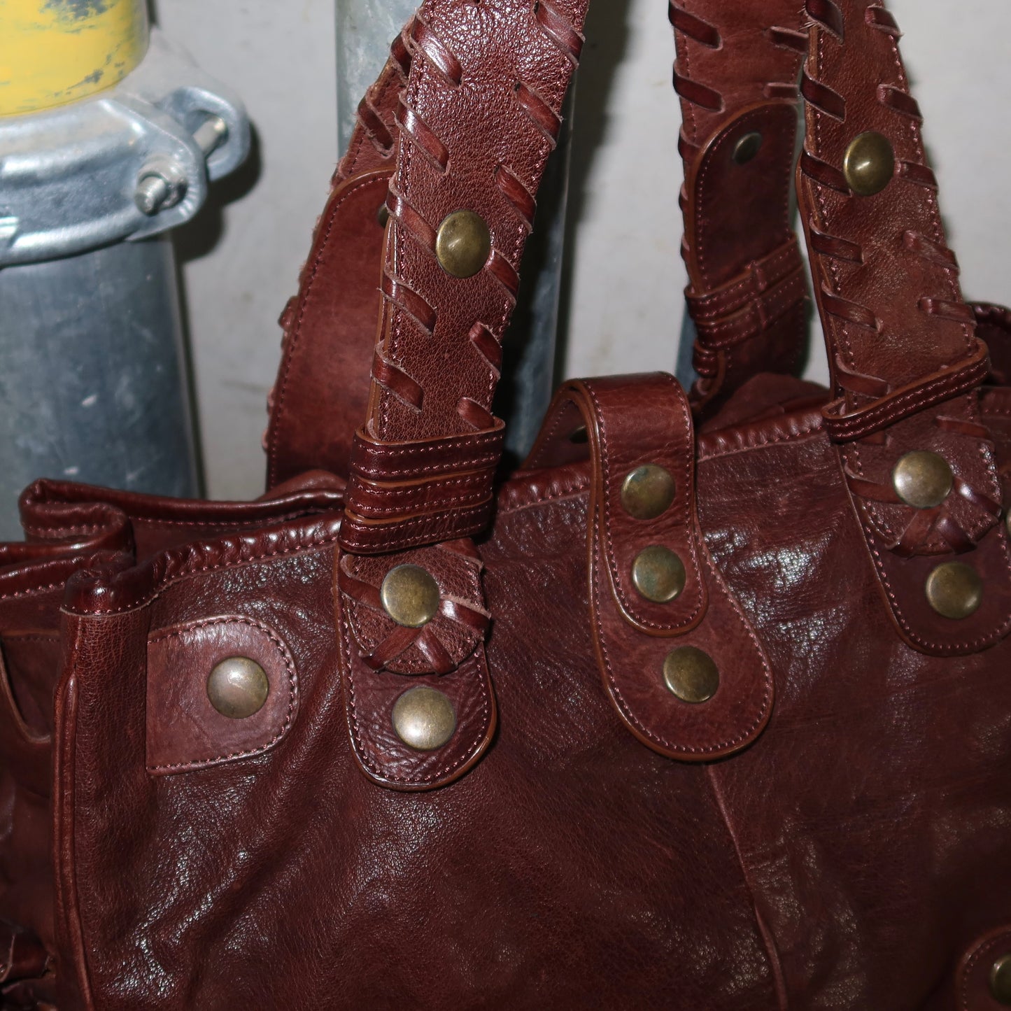 Chloé Large Brown Leather Silverado Bag
