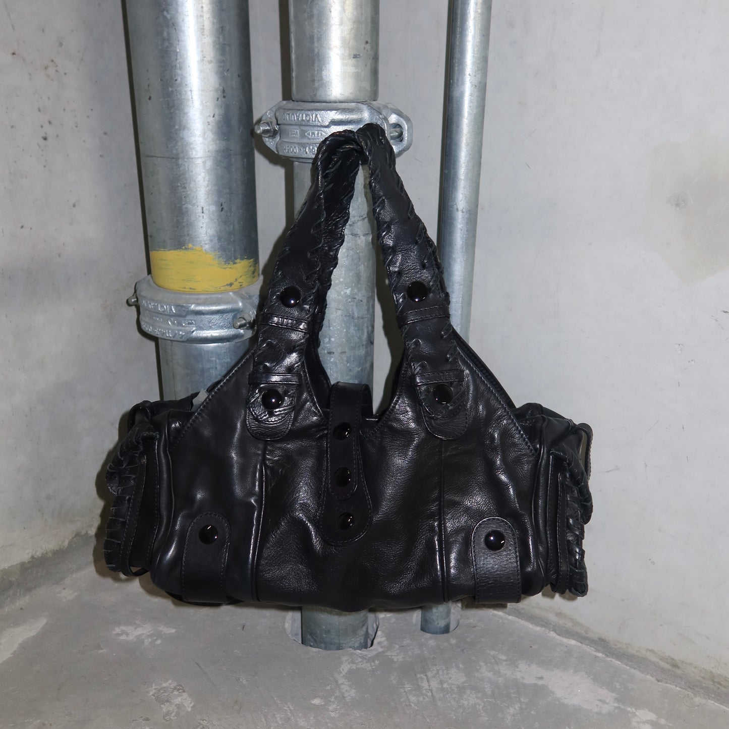 Chloé Black Leather Large Silverado