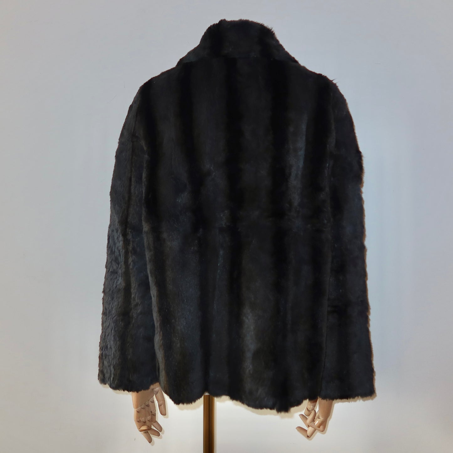 Balmain Reversible Rabbit Fur Jacket