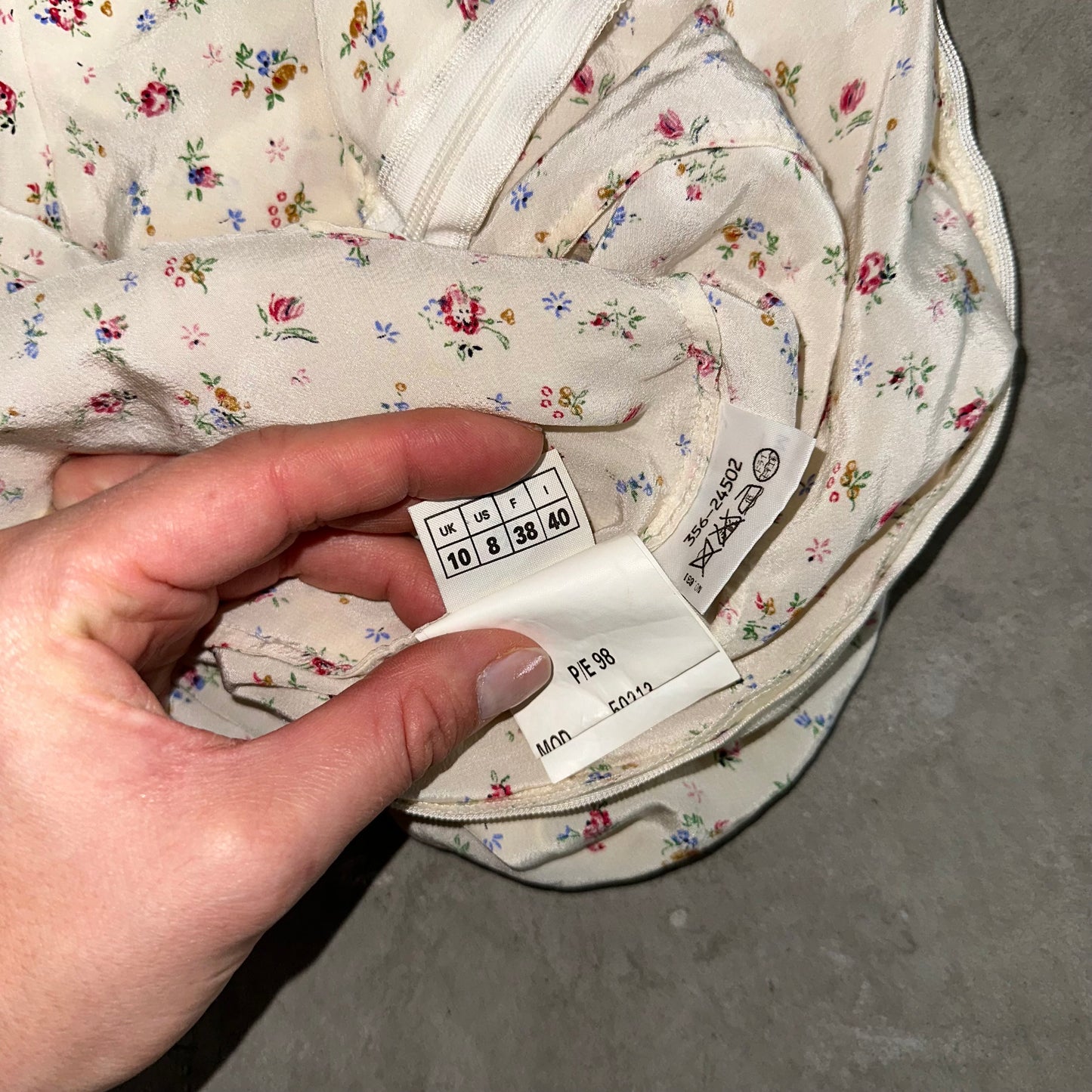 Vivienne Westwood Couture Silk Floral Top