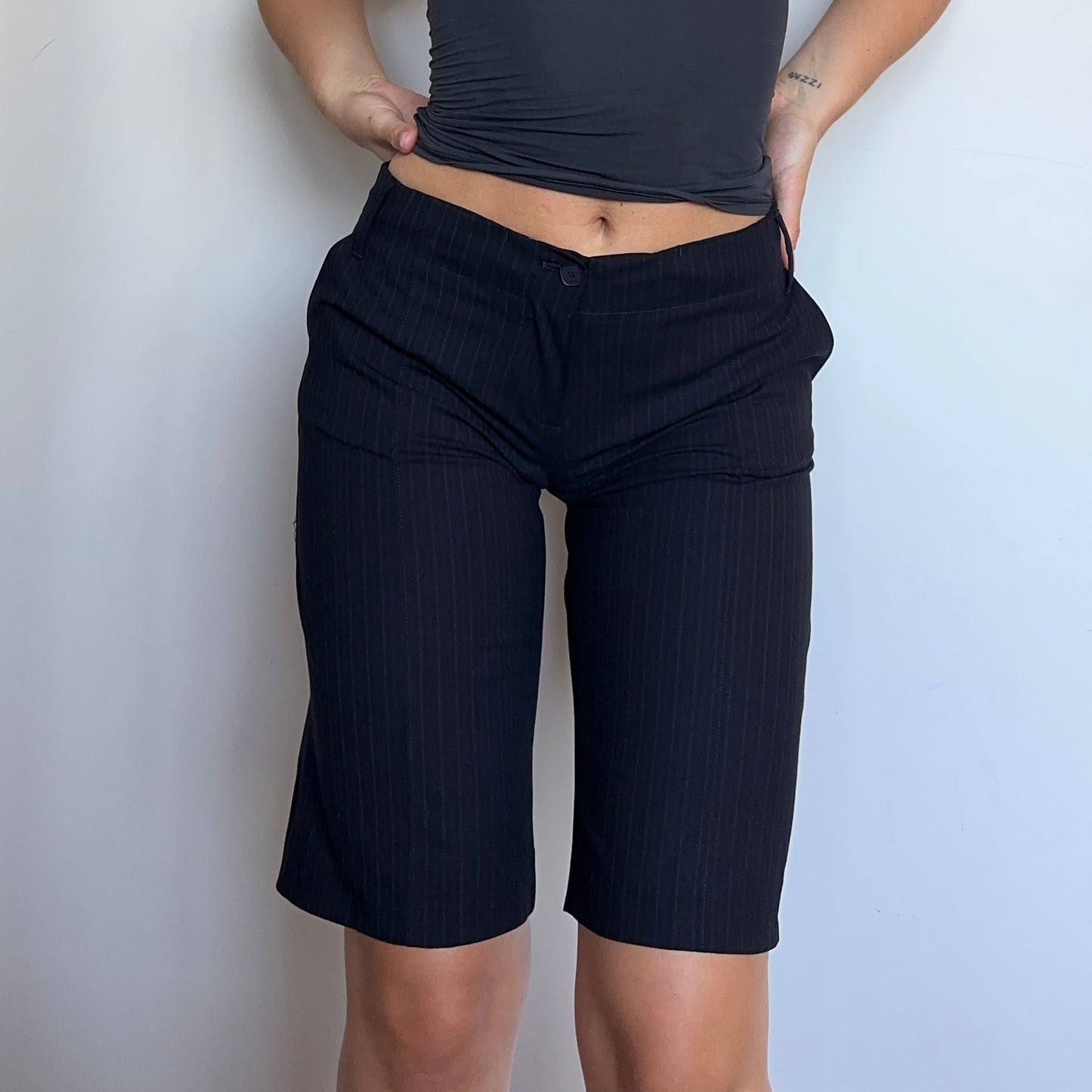 Fendi Pinstripe Suit Shorts