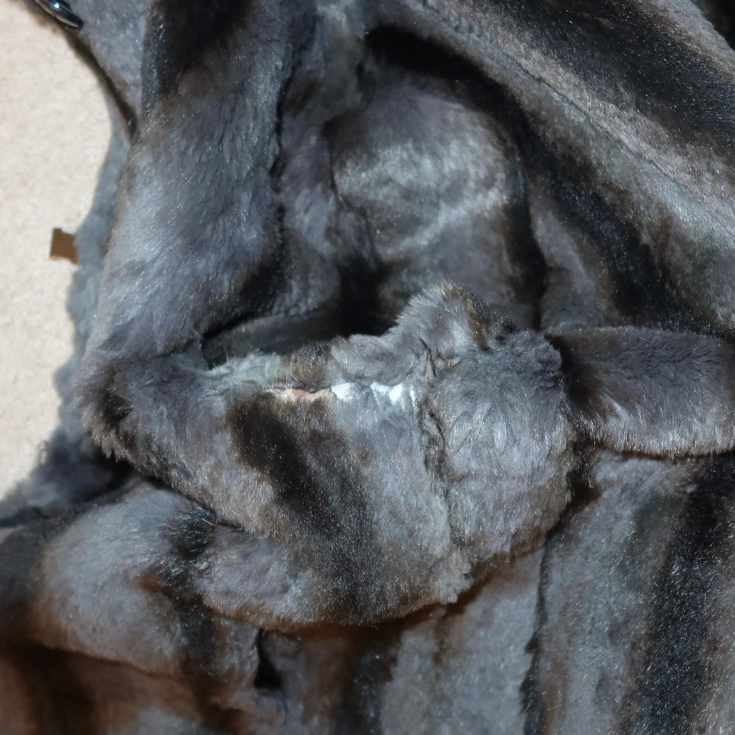 Balmain Reversible Rabbit Fur Jacket